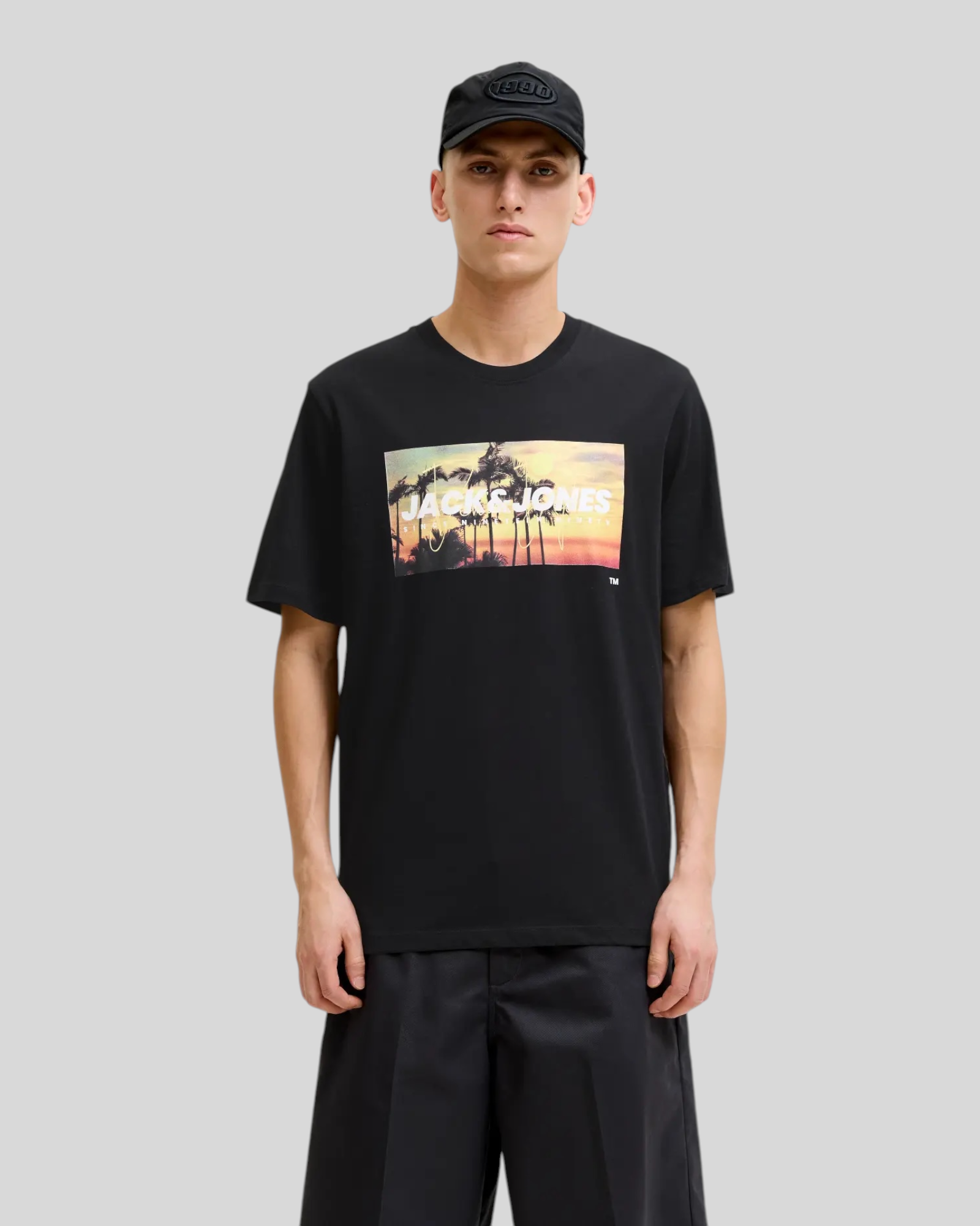 T-Shirt Jjindiana Tee SS Nera 12288112 Jack & Jones