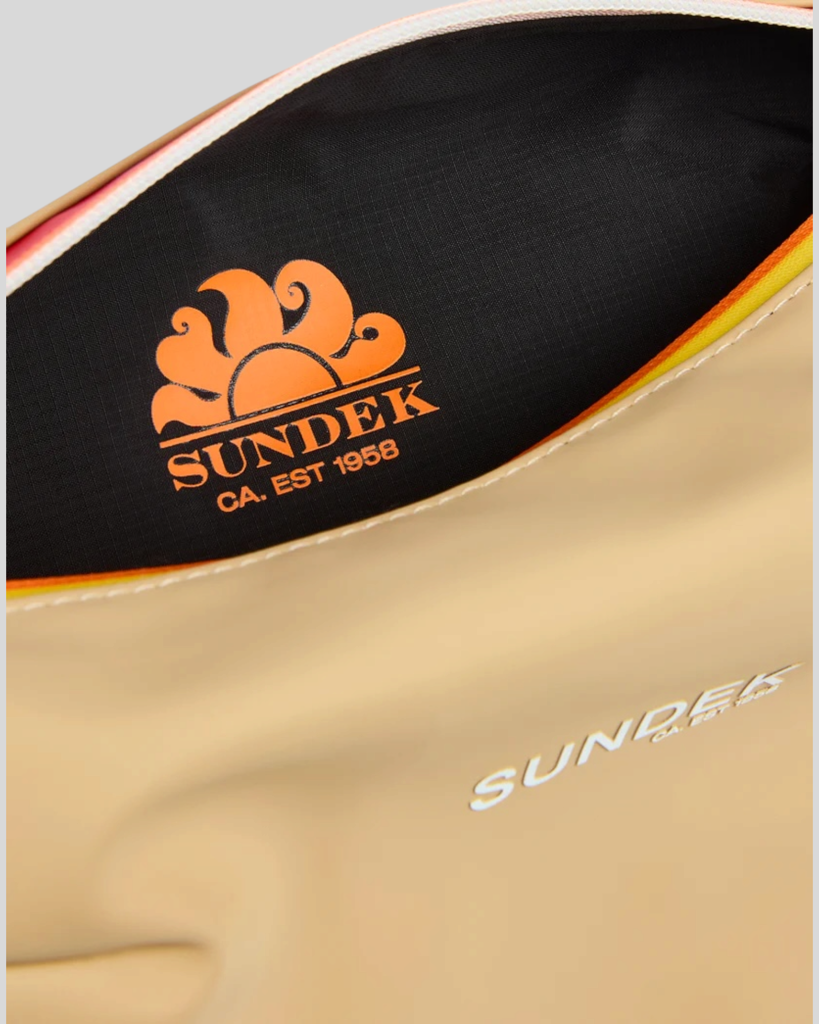 Marsupio Gommato Khaki Con Cerniera Saldata AM235ABPY600 15801 Sundek