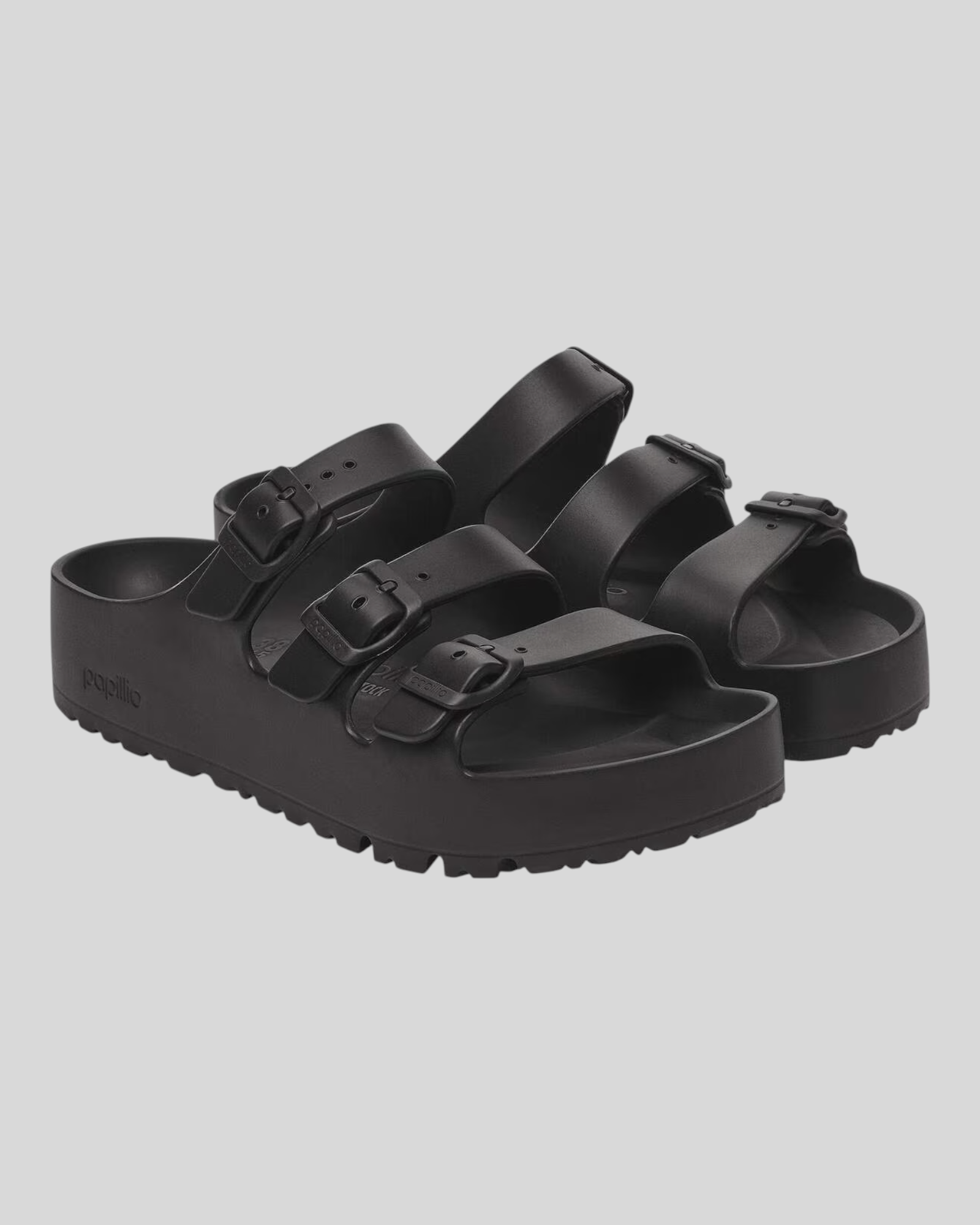 Sandali Donna Florida III EVA Pap Flex Platform Nero 1029738 Papillio by Birkenstock