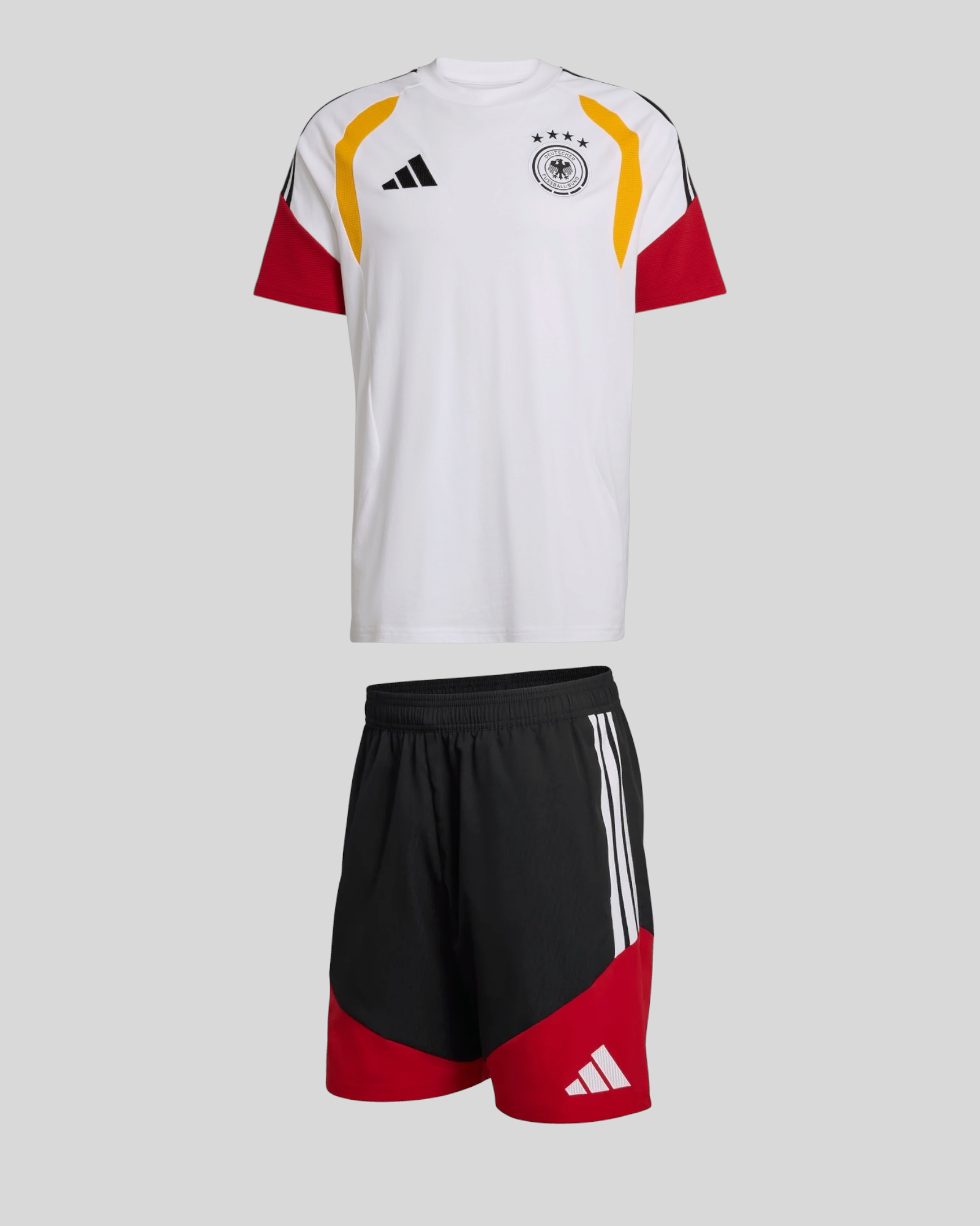 Completo Tiro DFB Germania 2026 Bianco/Rosso/Giallo/Nero Adidas