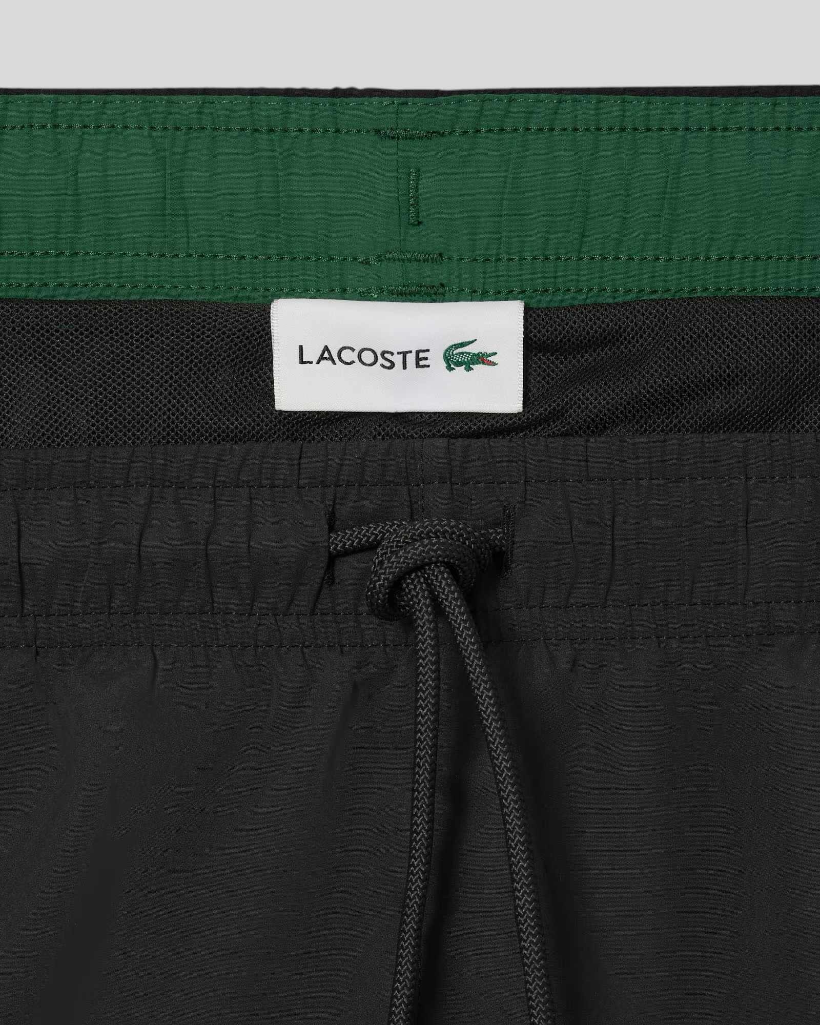 Costume Da Bagno Monocromatico Nero MH6270-00-964 Lacoste