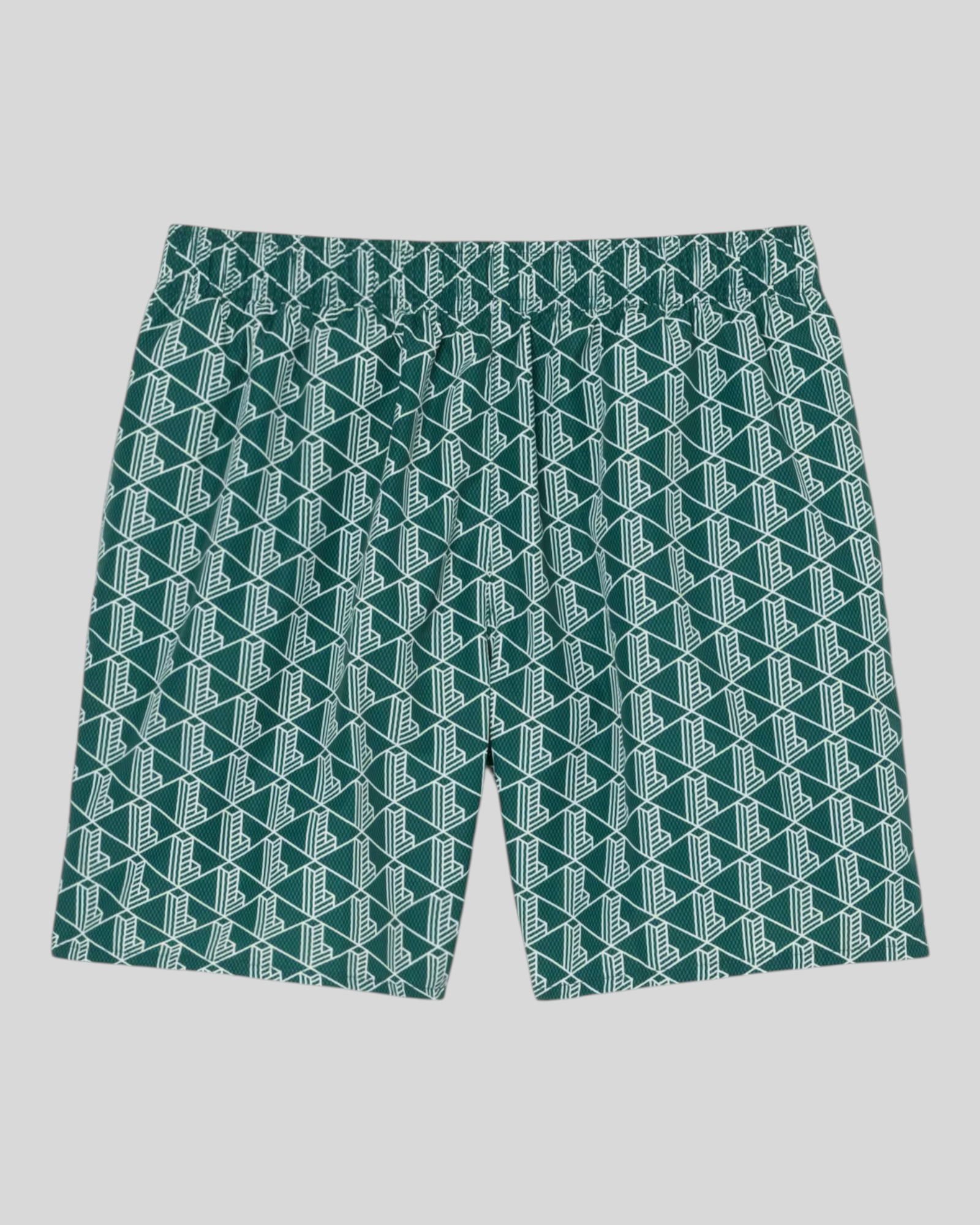 Costume Da Bagno Monogramma Verde MH9086-00-D1R Lacoste