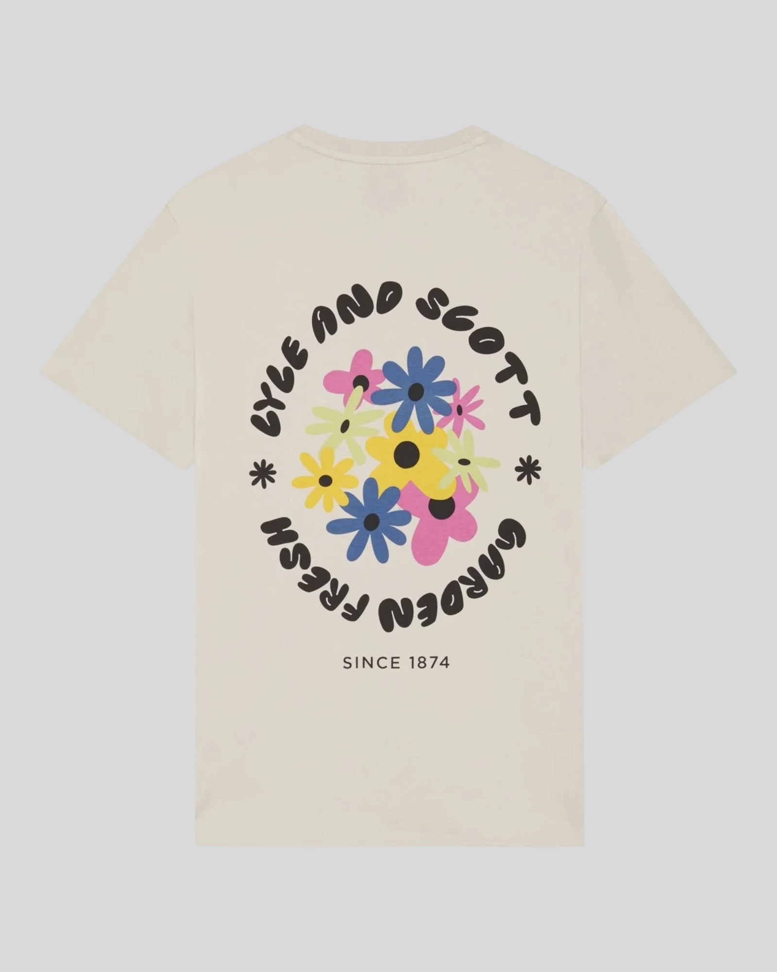 T-Shirt Nature Graphic Putty TS2428V W503 Lyle & Scott