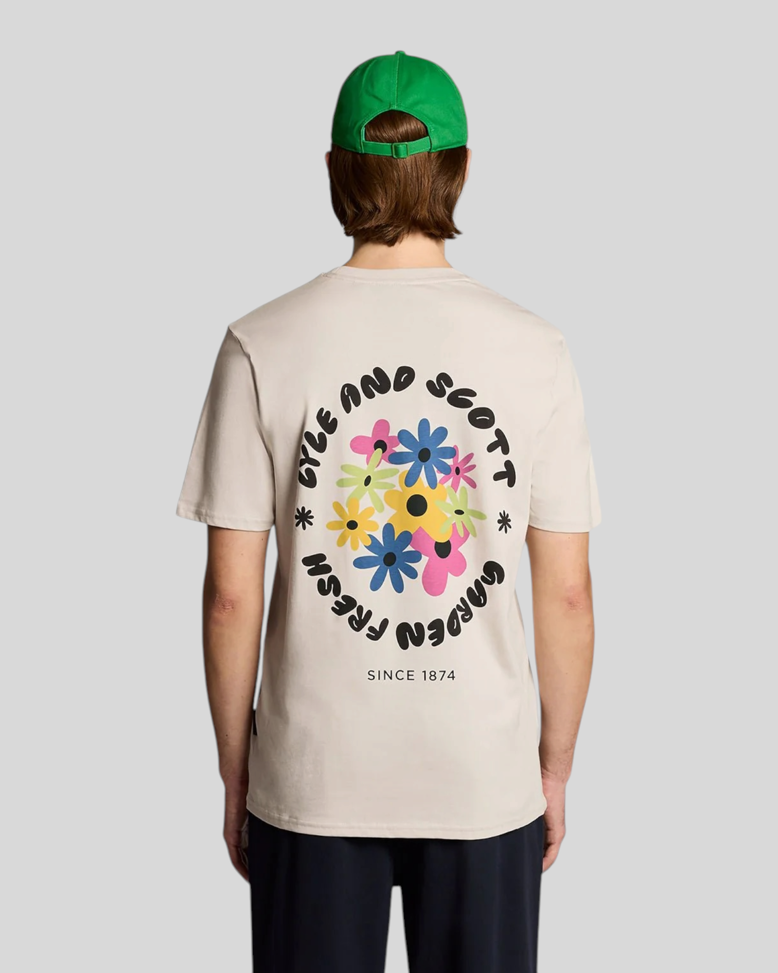 T-Shirt Nature Graphic Putty TS2428V W503 Lyle & Scott