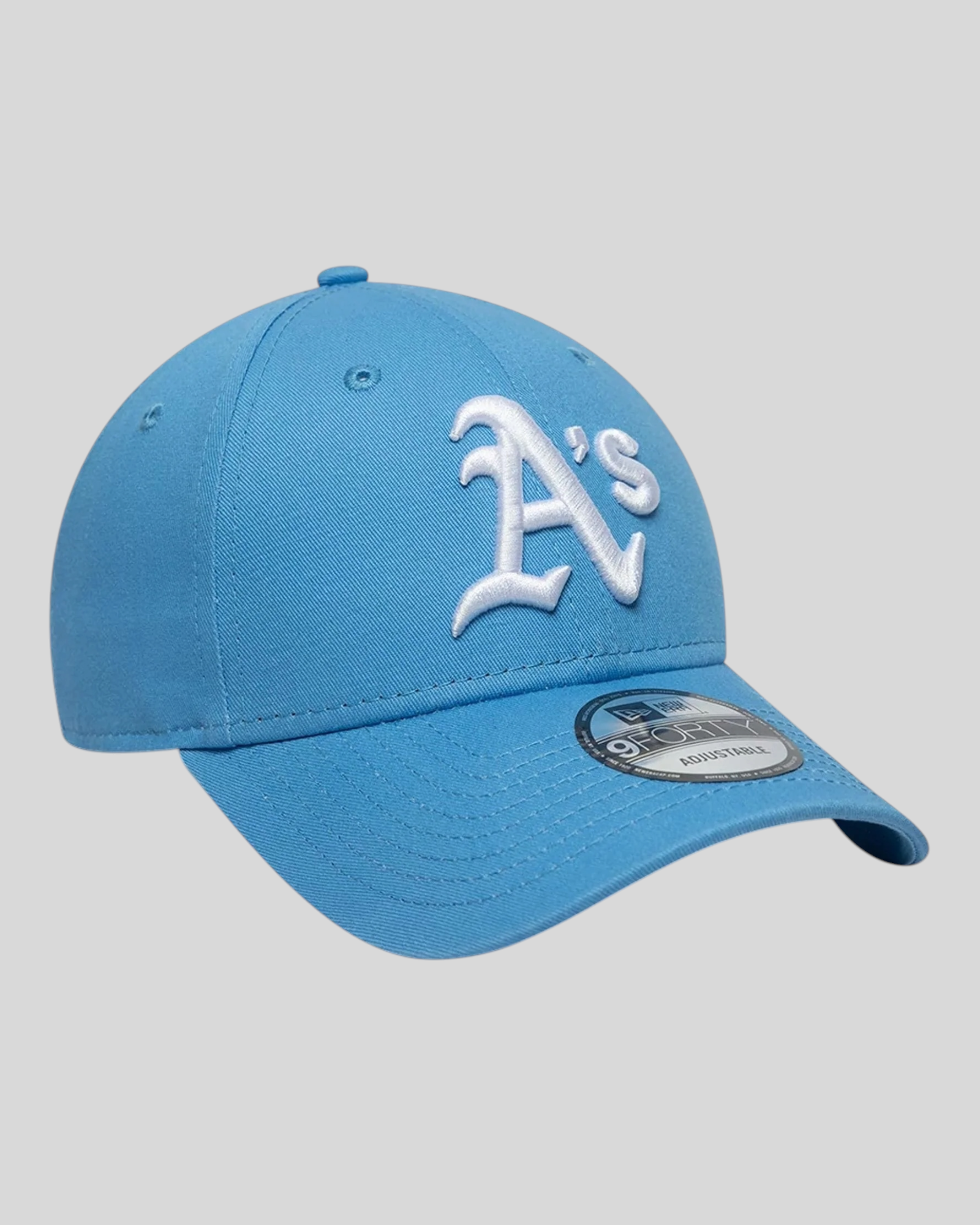 Cappello Con Visiera 9Forty Athletics MLB League Essentials Celeste Pastello 60856286 New Era