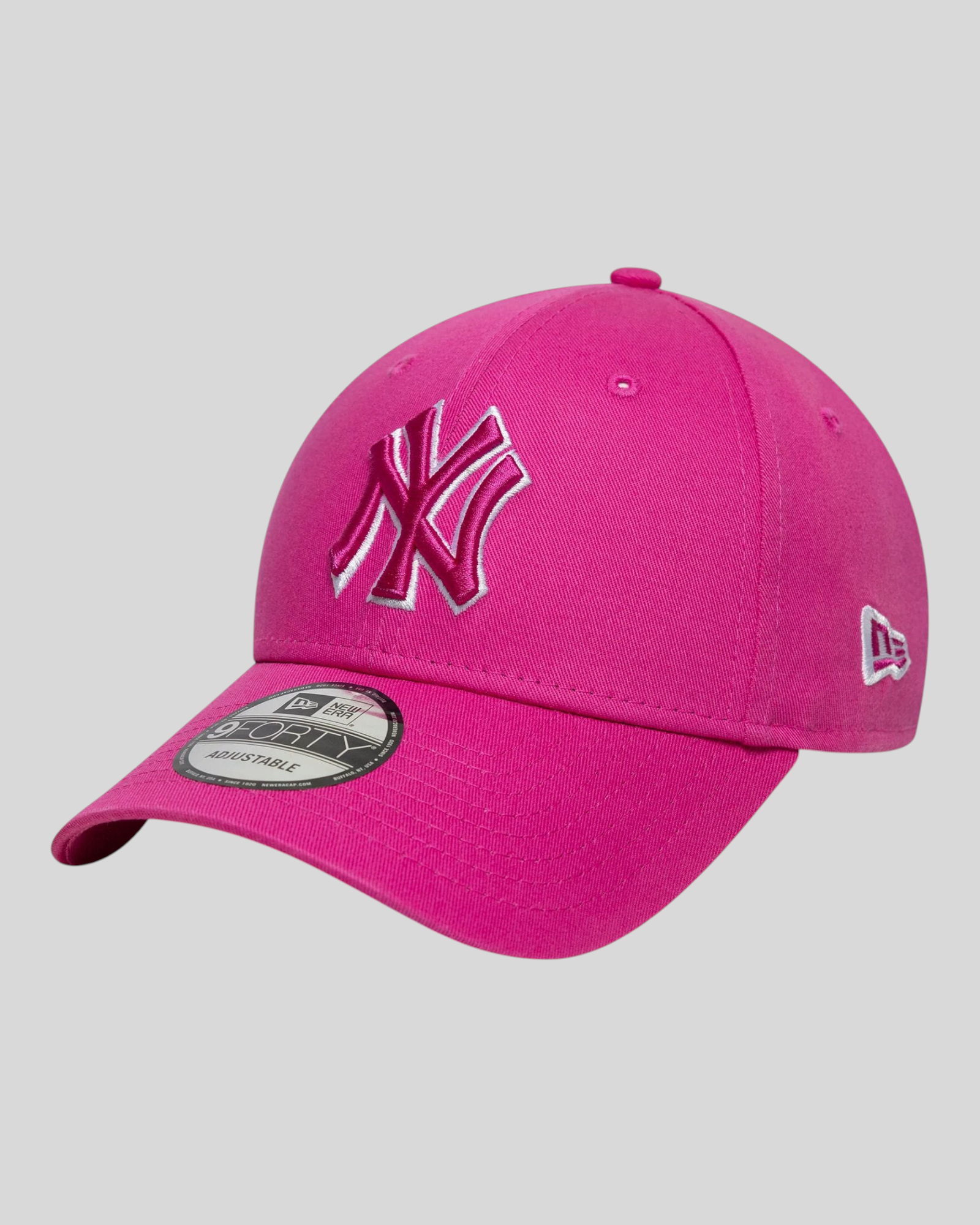 Cappello Con Visiera 9Forty New York Yankees MLB Team Outline Rosa 60856268 New Era