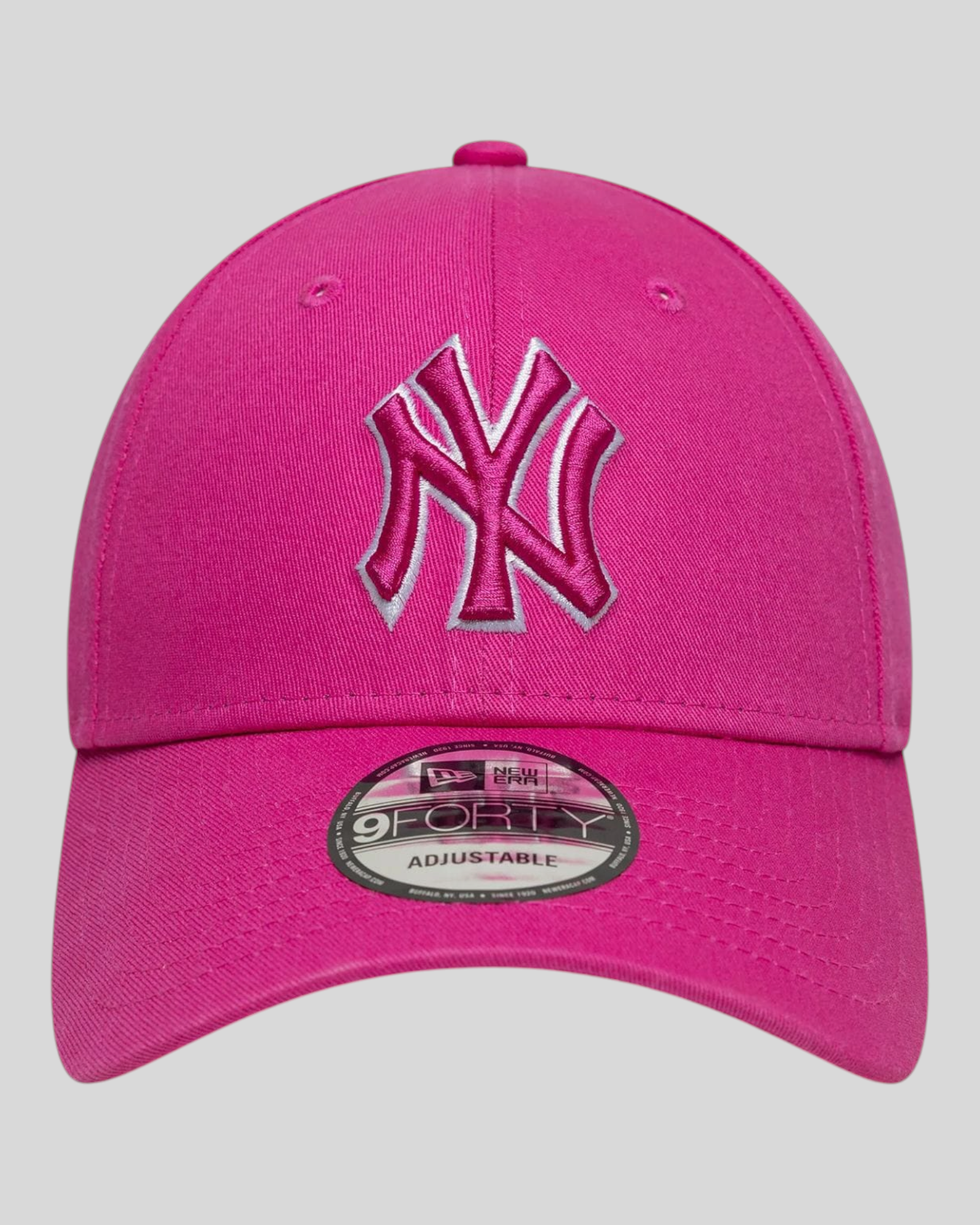 Cappello Con Visiera 9Forty New York Yankees MLB Team Outline Rosa 60856268 New Era