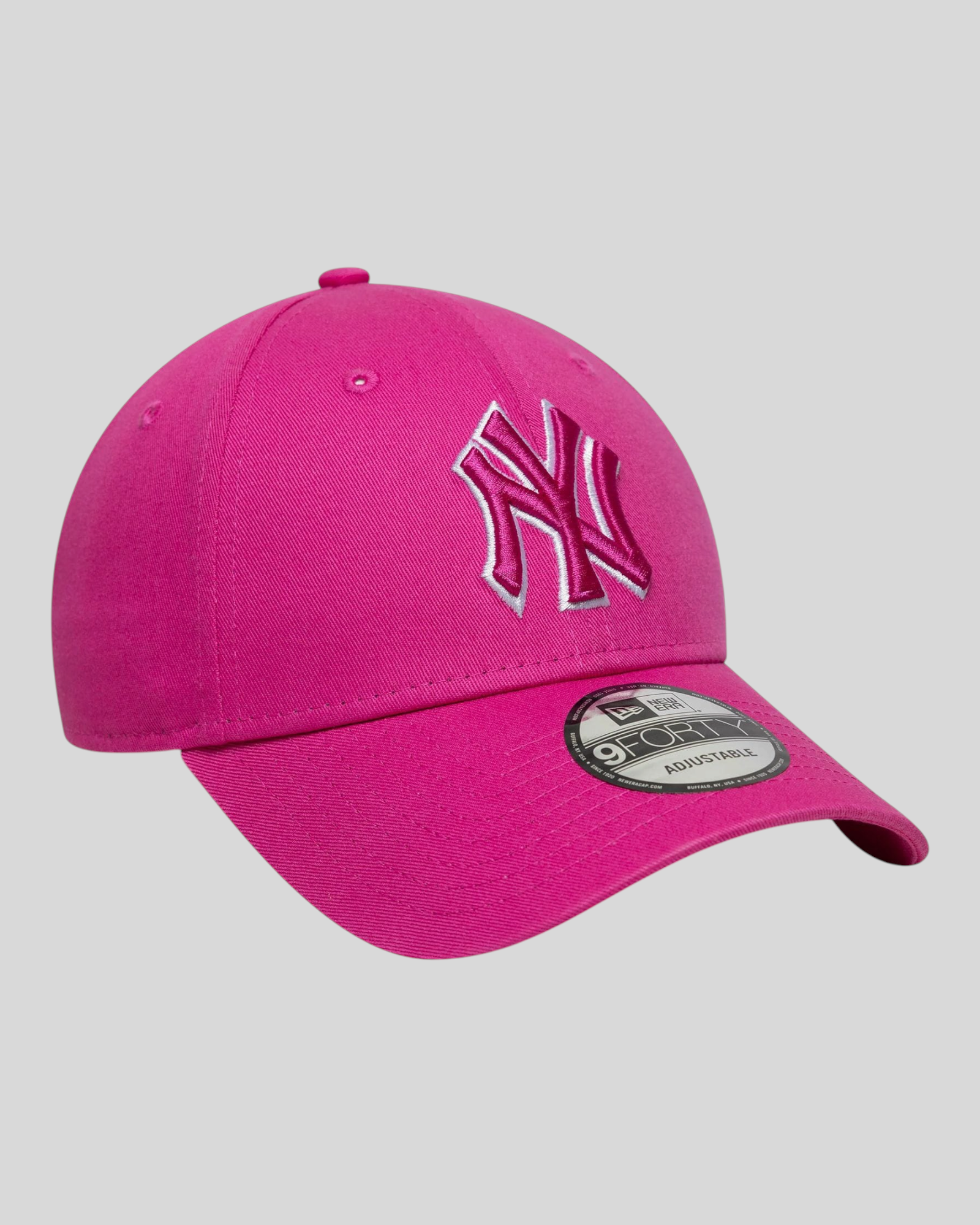 Cappello Con Visiera 9Forty New York Yankees MLB Team Outline Rosa 60856268 New Era