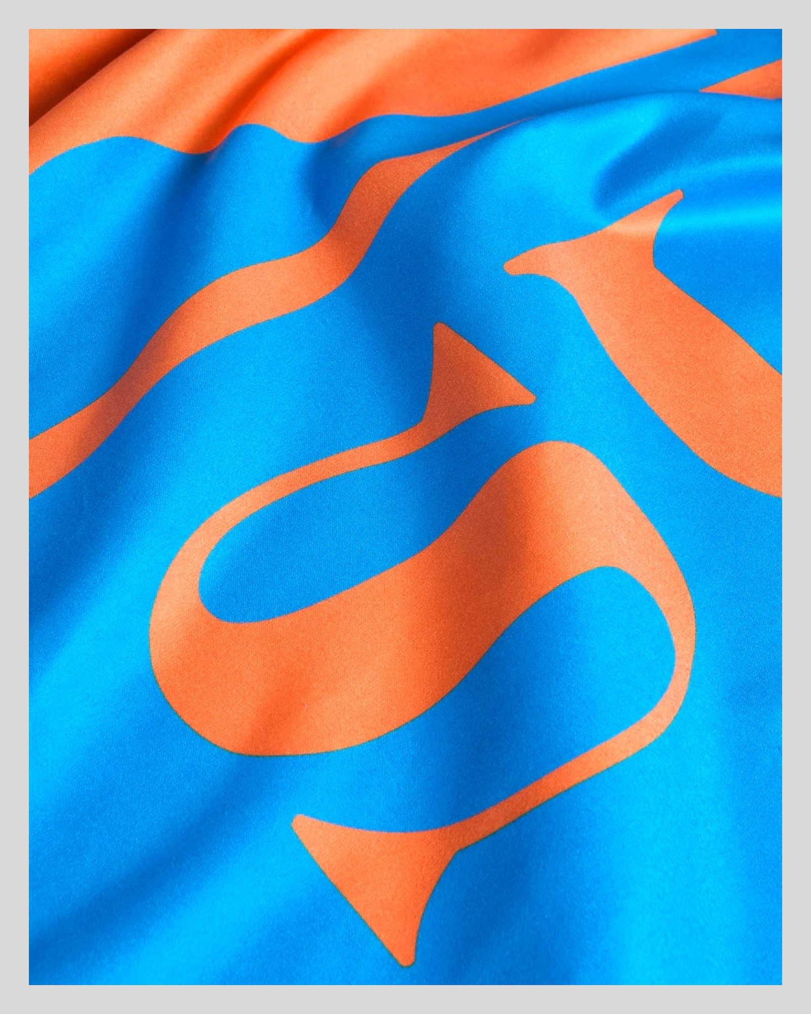 Telo Mare In Microfibra Big Logo Reef Blue AM398ATMI100 77601 Sundek