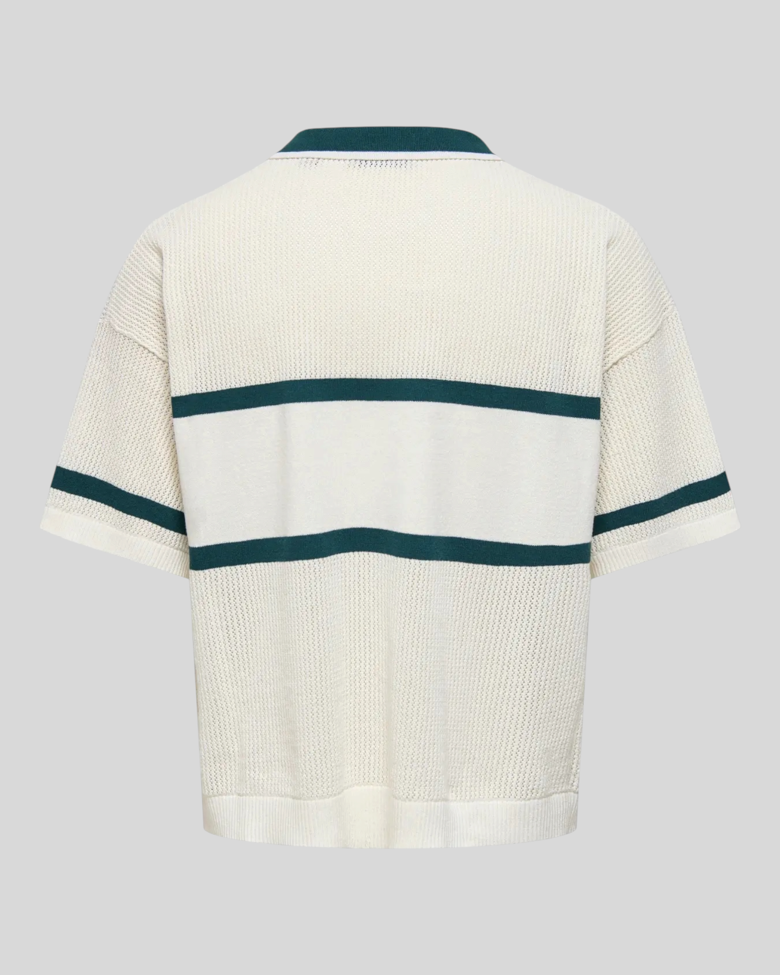 Polo In Maglia Onsace Life Split Mallard Green Antique White 22038047 Only & Sons