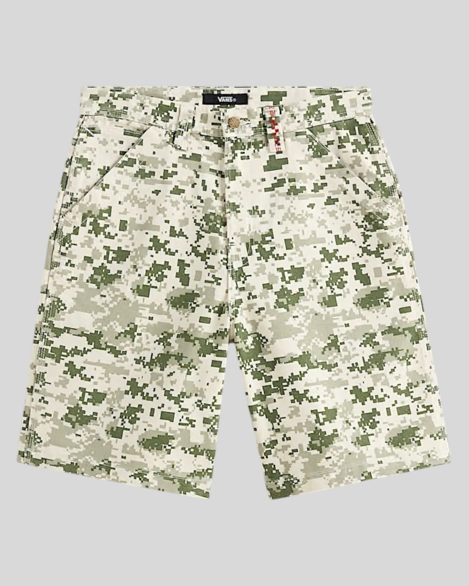 Short In Tela Camo Digitale Premium Check 5 Baggy VN000T7DDA1 Vans