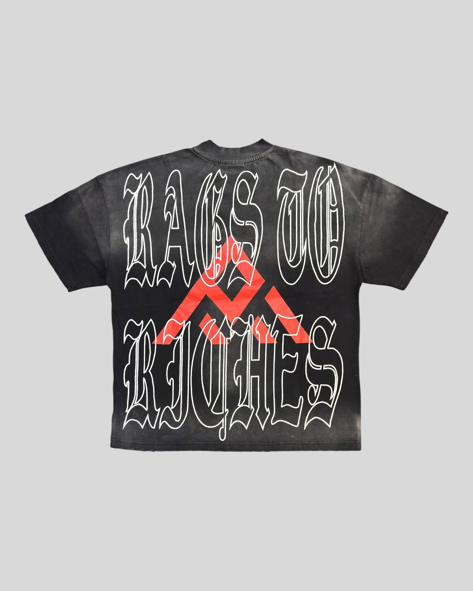 T-Shirt Printed Nera Vintage Paper Money