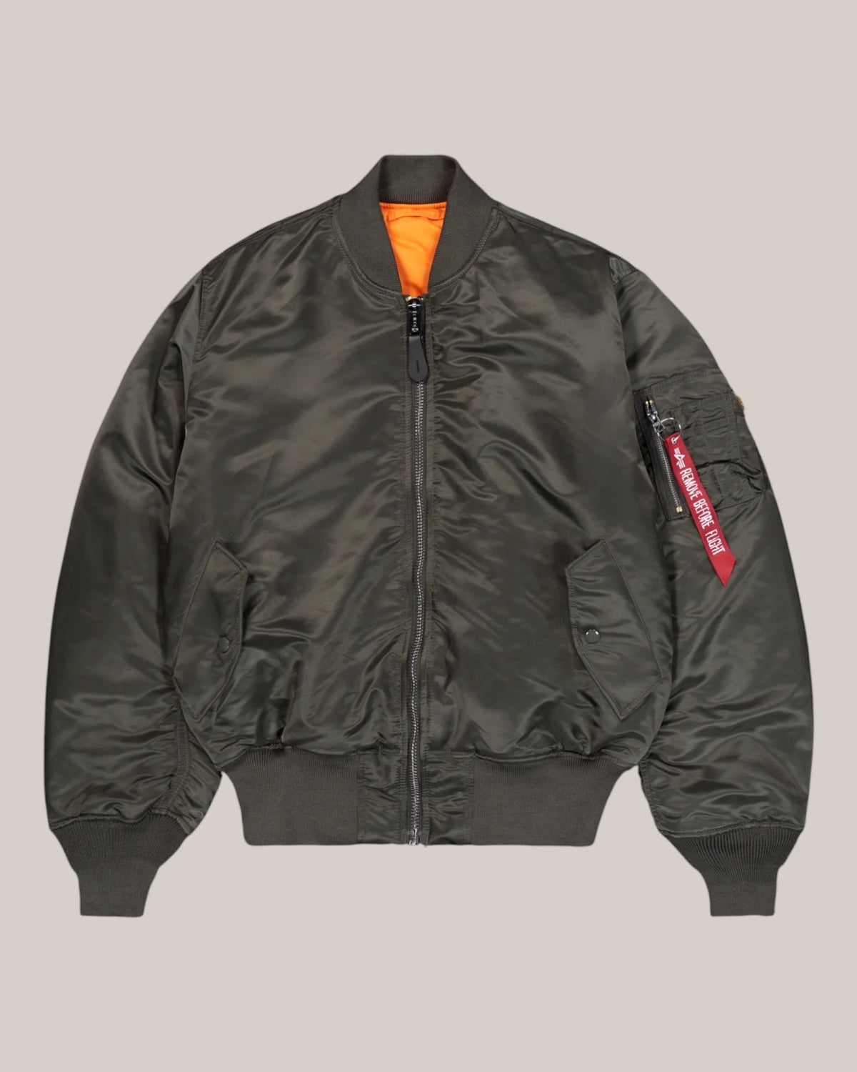 Giubbino Uomo Rep. Grey MA-1 Heritage Bomber Jacket 100101/04