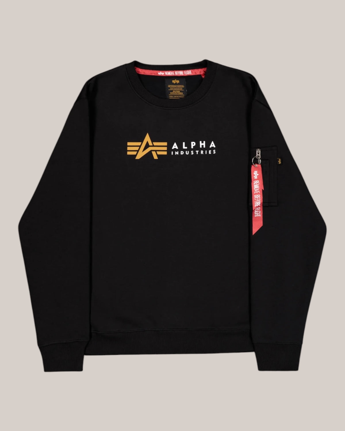 Felpa Uomo Nera Alpha Label Sweater 118312/03