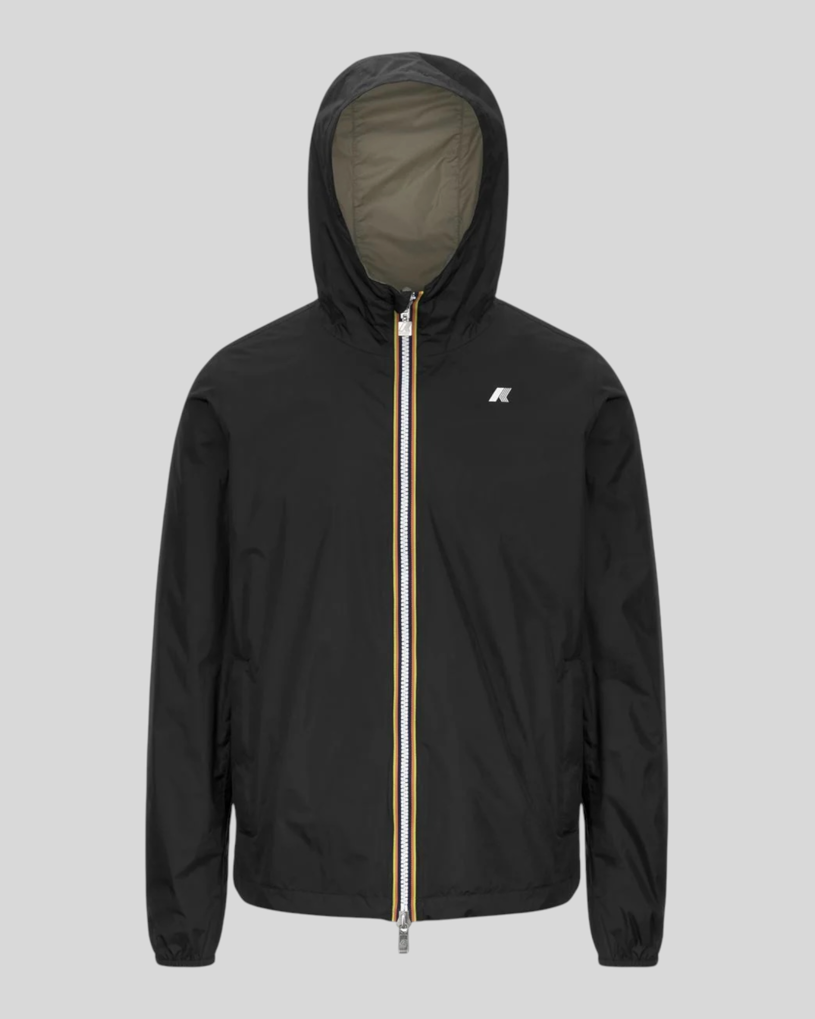 Giacca Reversibile Jake Plus 2.0 Nero/Green Lichen K2124EW B0T K-Way