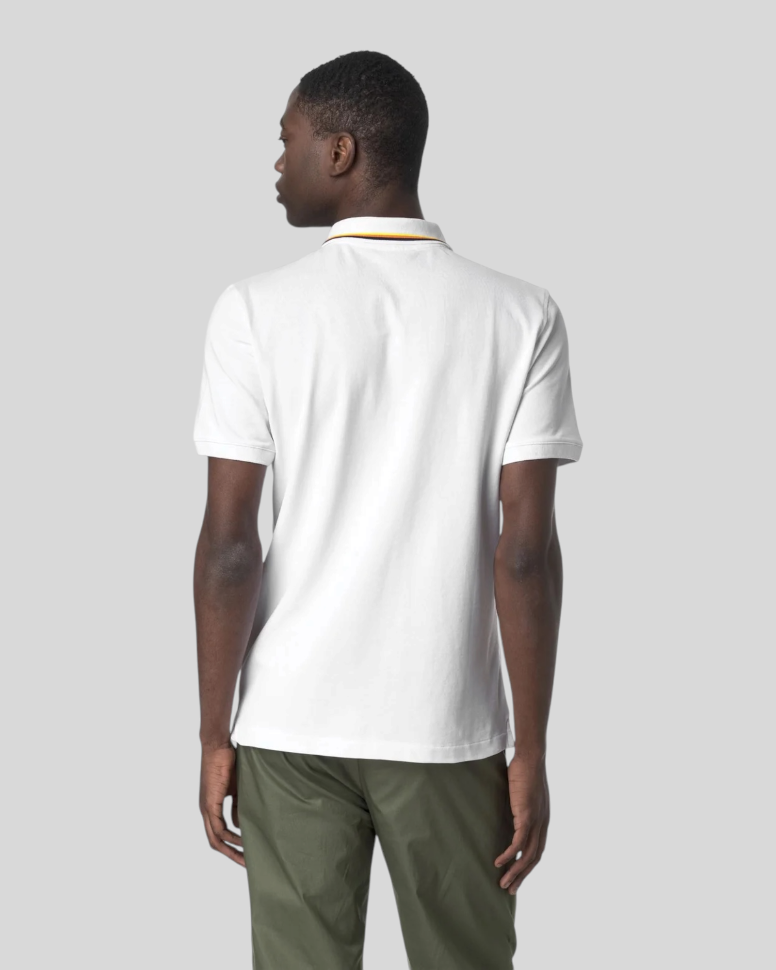 Polo Jud Pique Slim Bianca K1125DW 001 K-Way