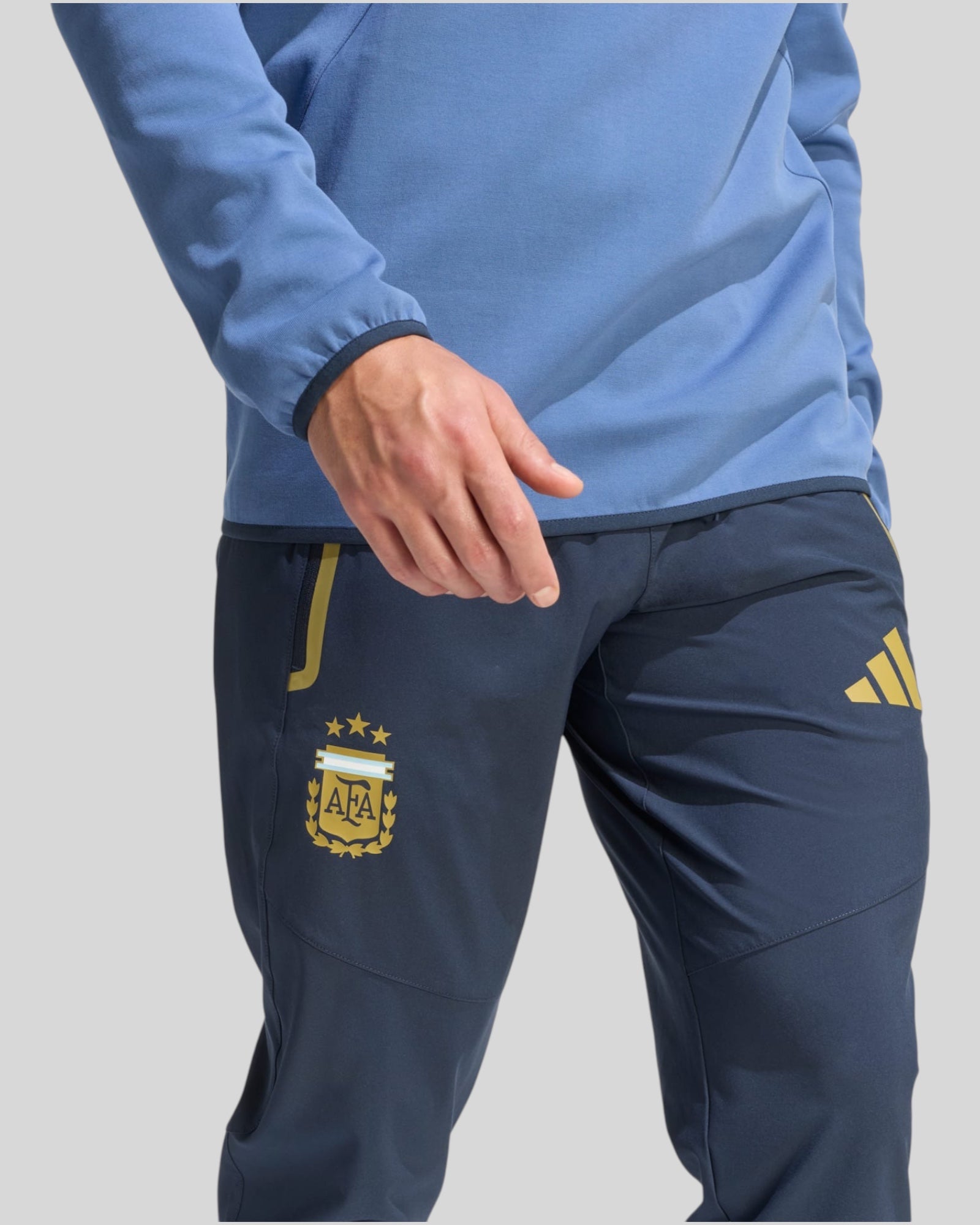 Tuta Completa AFA Argentina Tiro Travel 2026 Blue Adidas