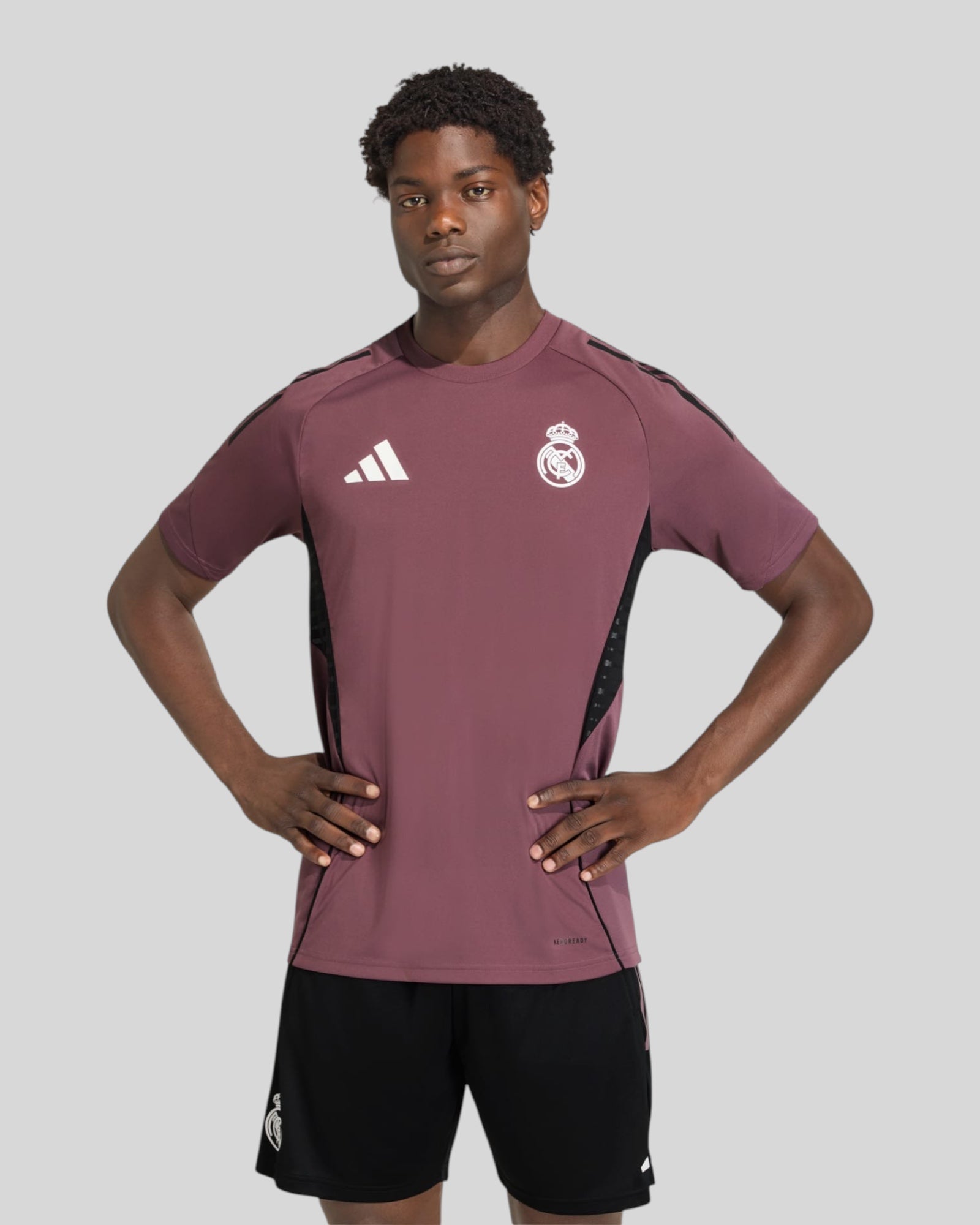 T-Shirt Da Allenamento Real Madrid Competizione 2026 Viola JZ9009 Adidas