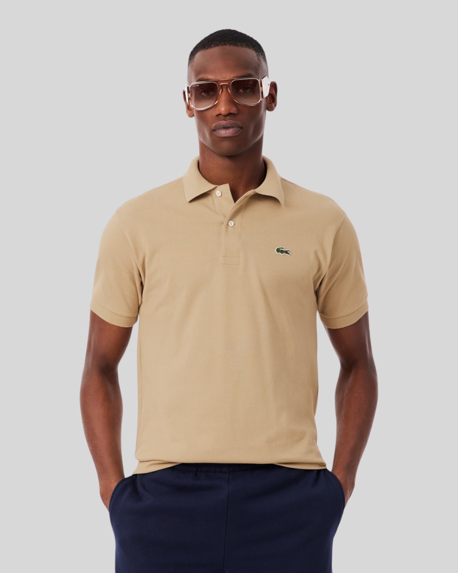 Polo Classic Fit In Piquet Beige L1212-00-02S Lacoste