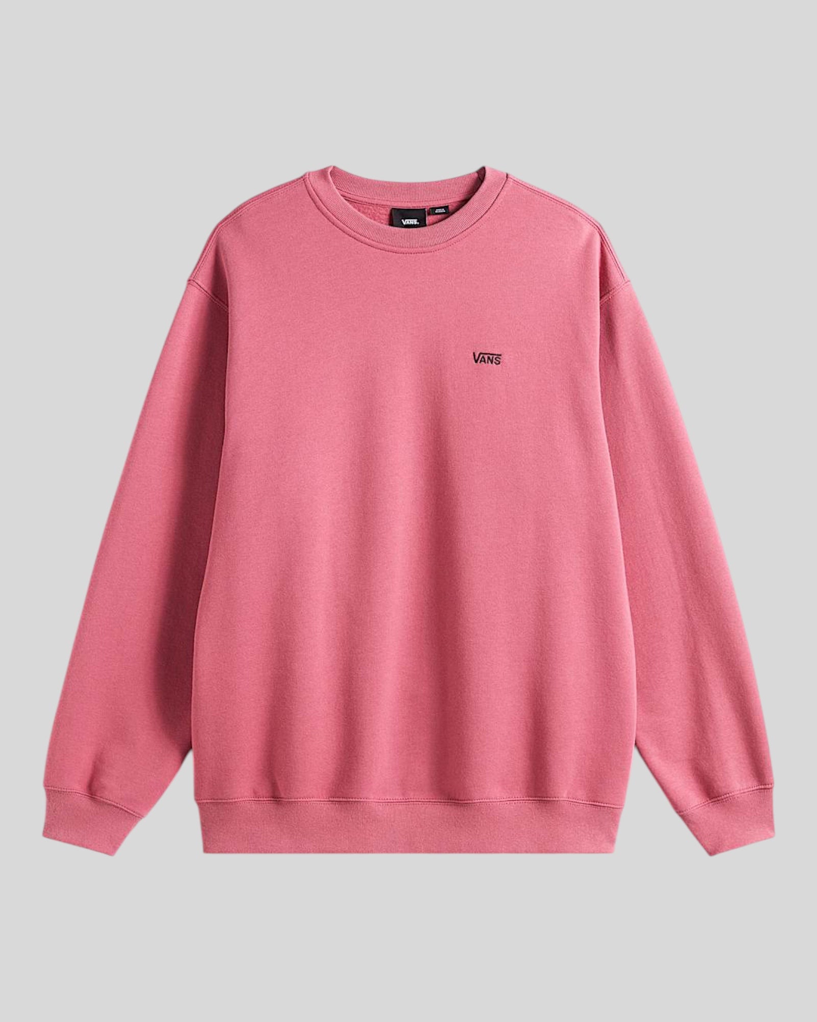 Felpa Girocollo M Left Chest Loose Crew Rosa VN000P20ZRY1 Vans