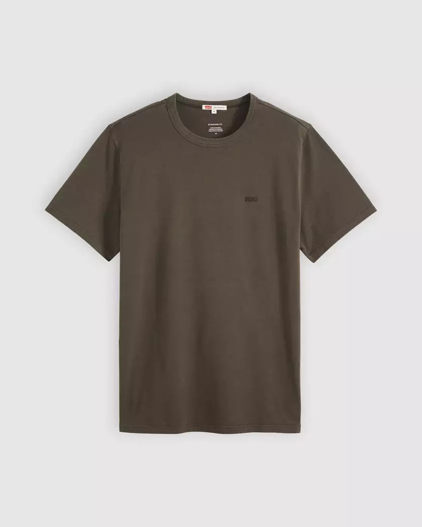 T-Shirt Levi's Original Tee Garment Dye Coffee Marrone 005GX0021