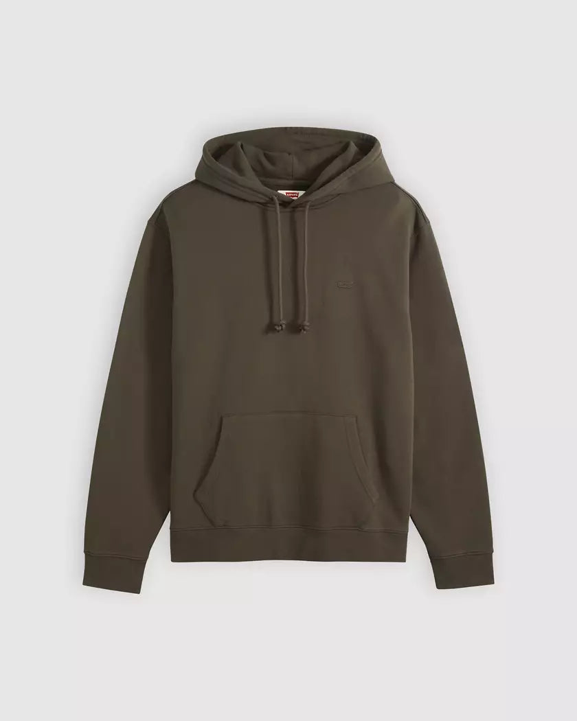 Felpa Levi's New Original Housemark Hoodie Coffee Brown Marrone 345810066