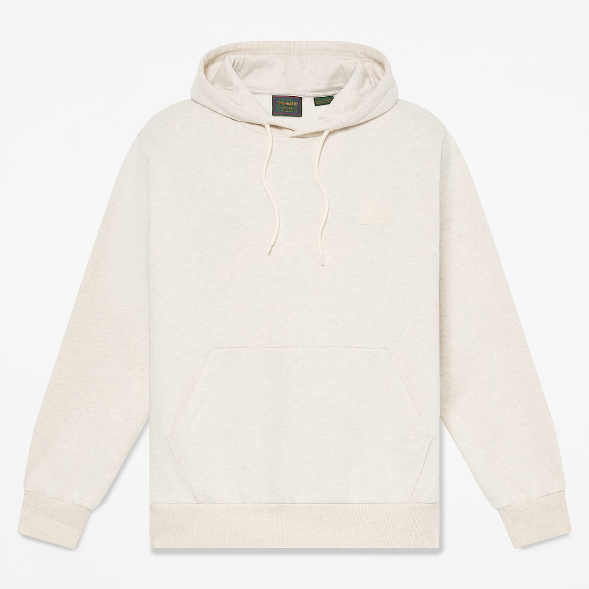 Felpa Uomo Beige Silicon Badge Hoodie TBC0YHBB546