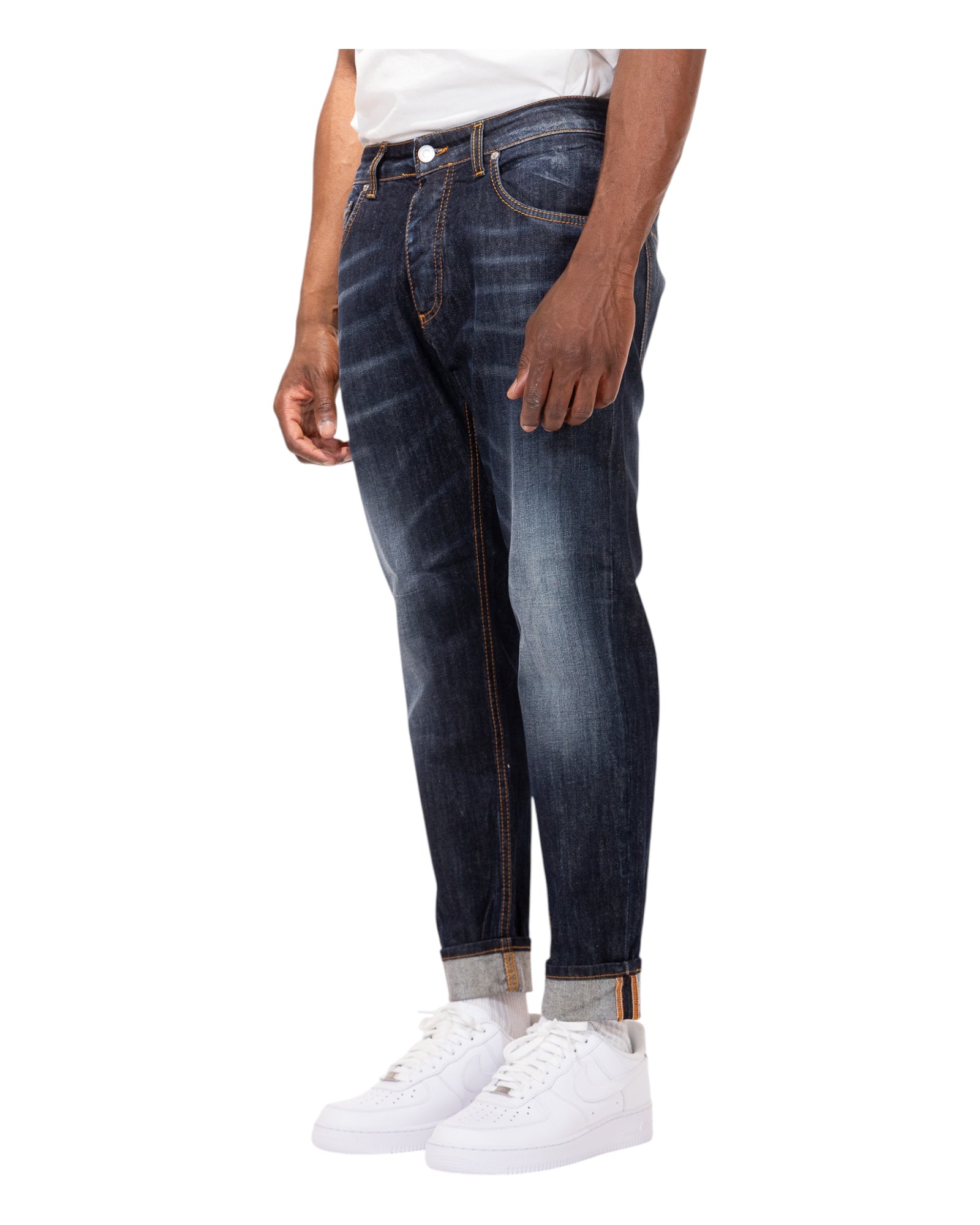 Jeans 5 Tasche New Woll 745B Soldier