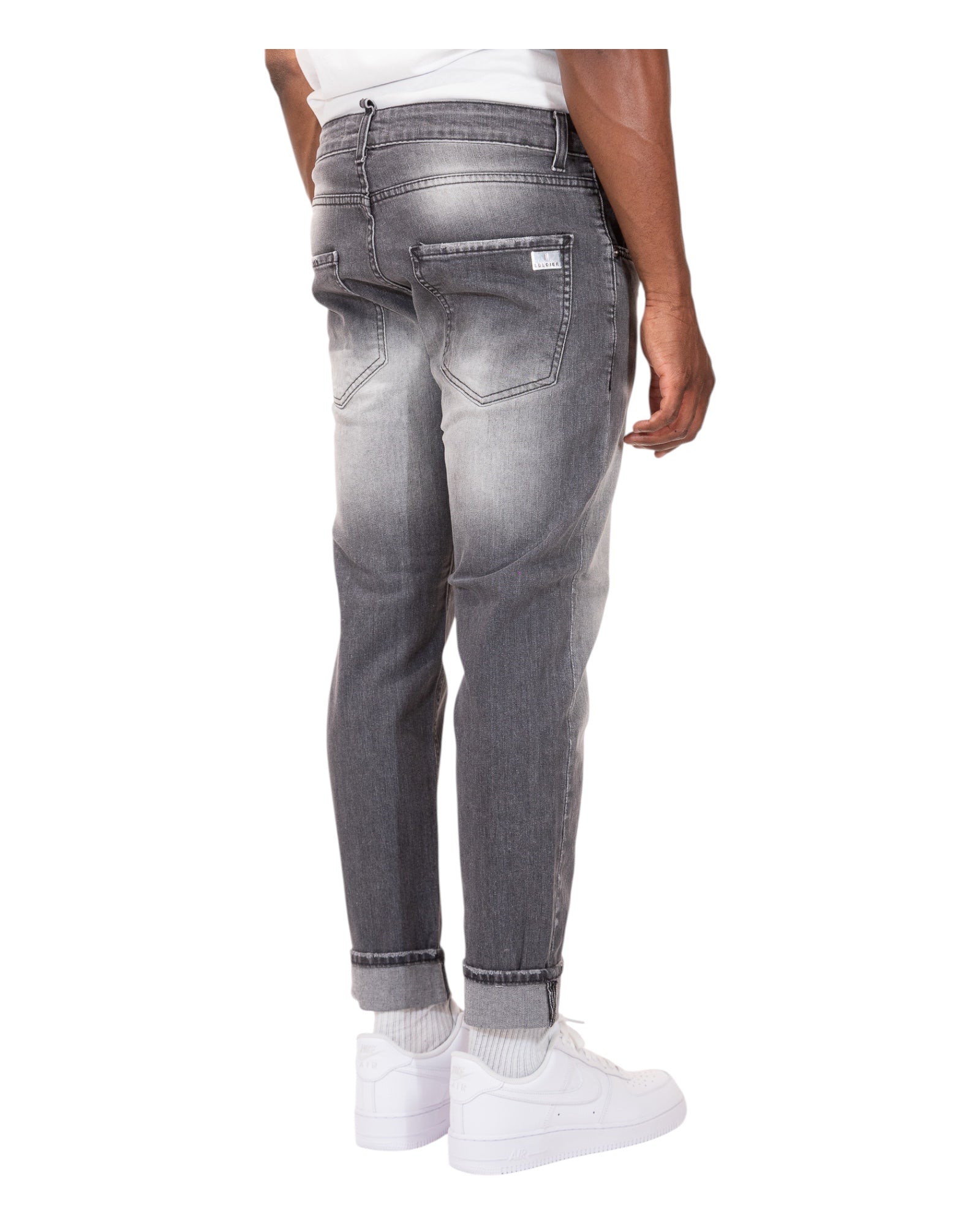 Jeans 5 Tasche New Woll 748N Soldier