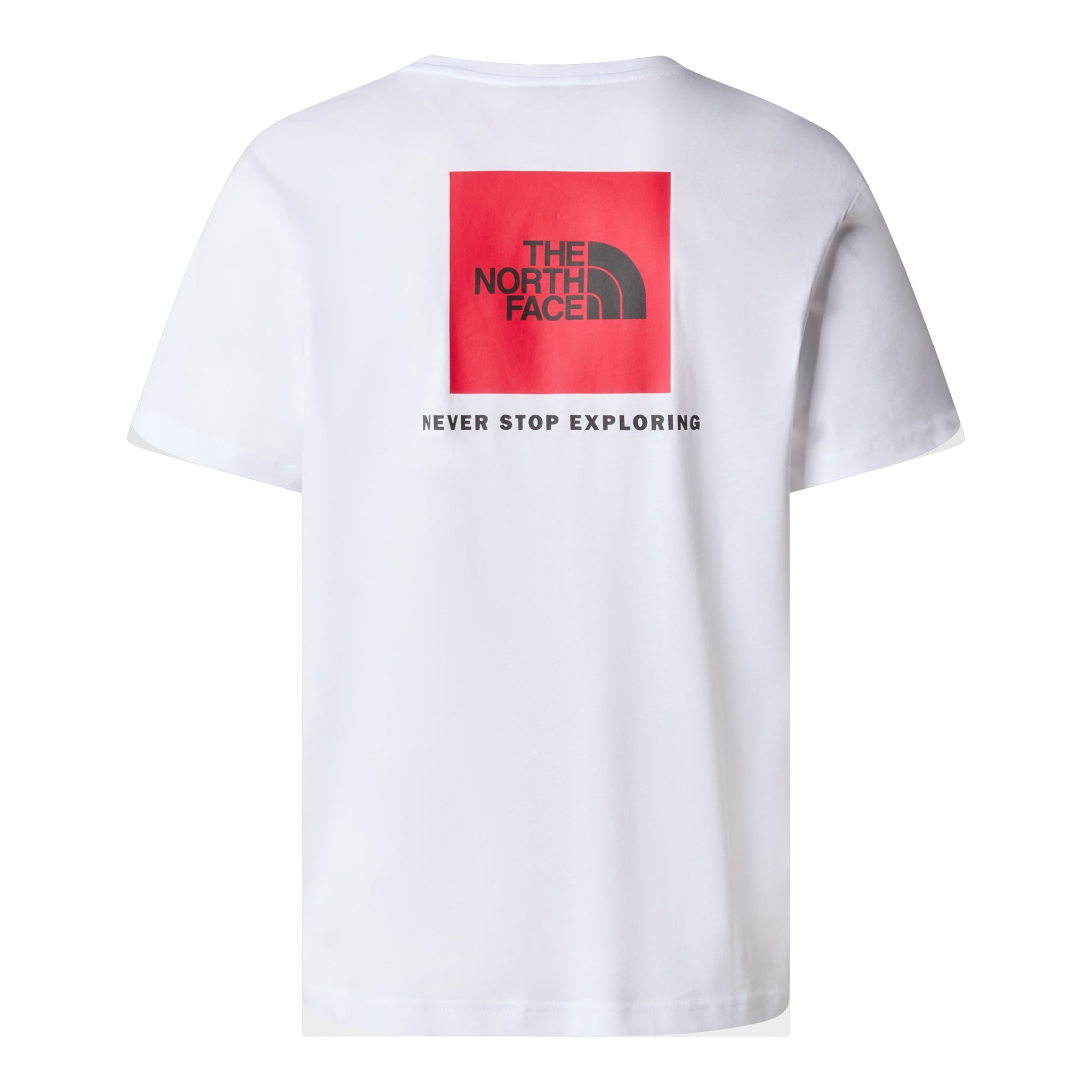 M Red Box Tee Weißes T-Shirt NF0A87NPFN4 The North Face