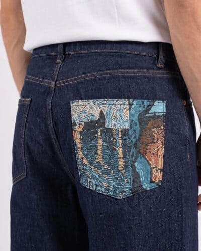 Jeans Uomo Dark Blue Denim/Rinse ONSFADE LOOSE JAQ ONLY & SONS 22039448