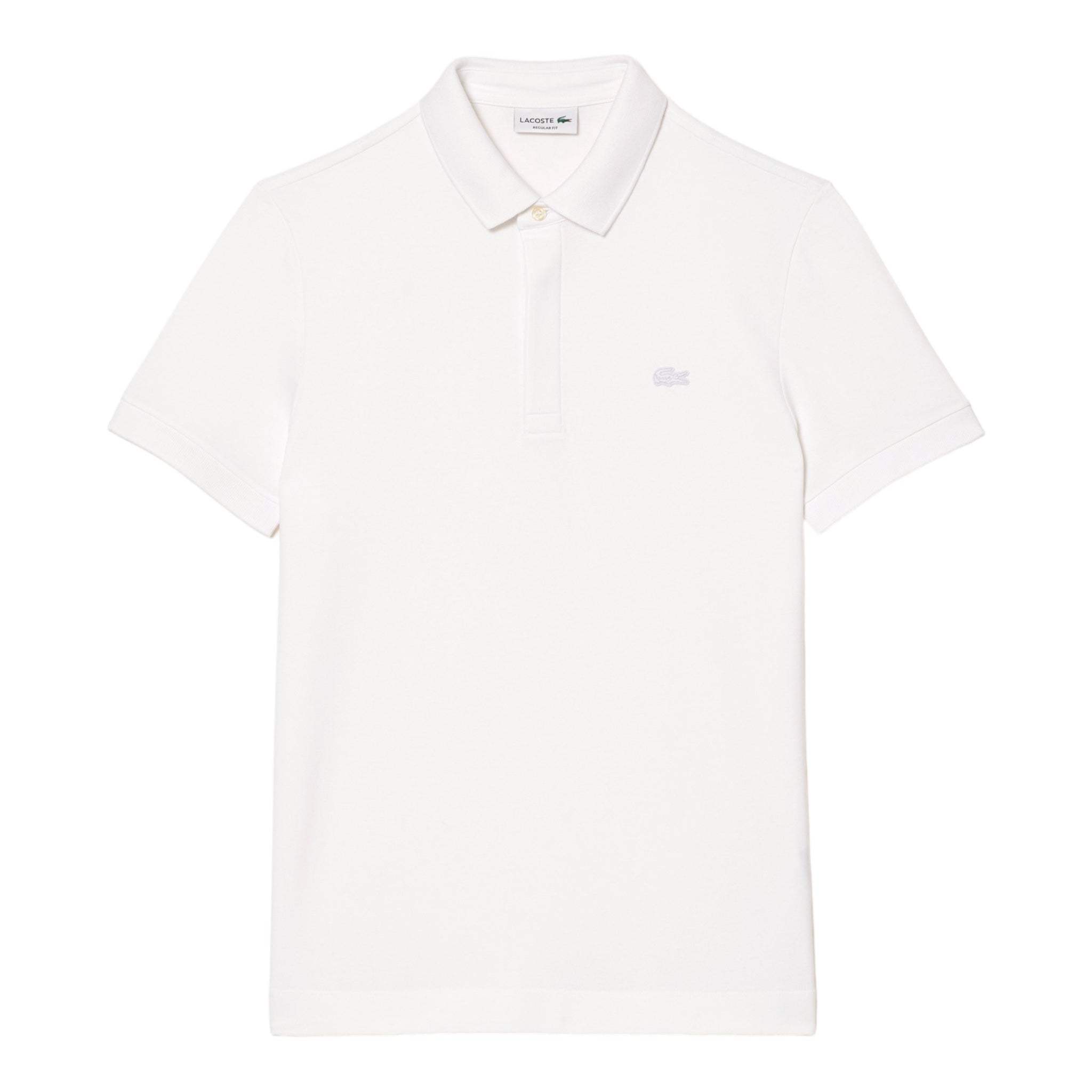 Smart Paris Regular Fit Stretch Piqué Polo Shirt White PH552200001 Lacoste