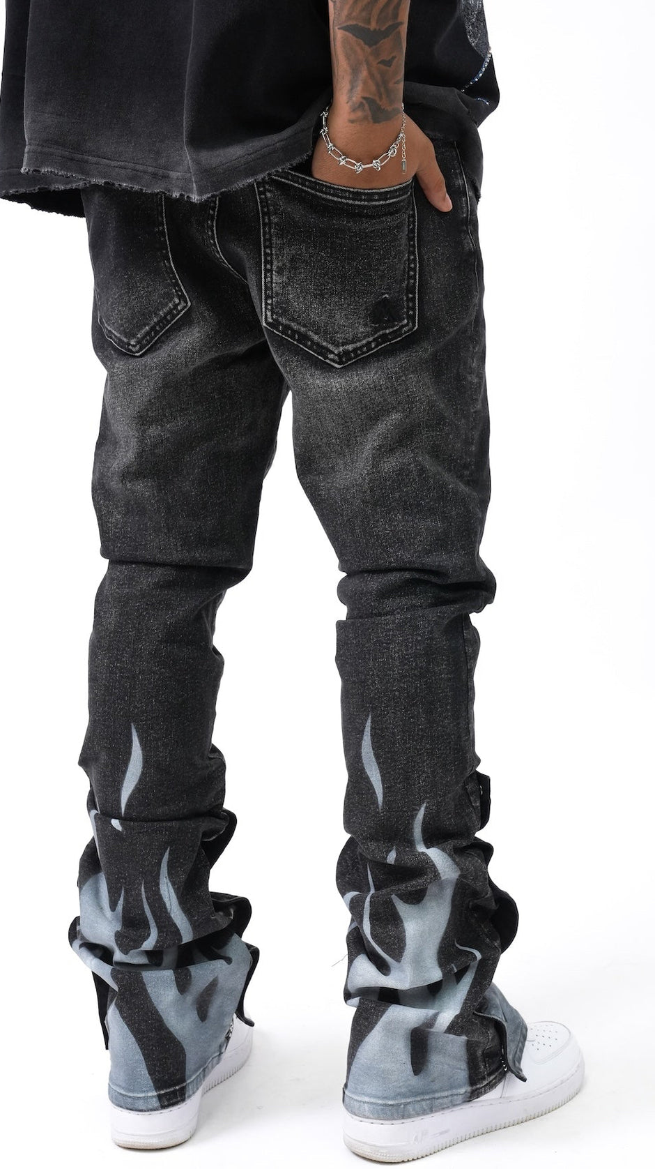 Jeans Uomo Paper Money Black PM1115