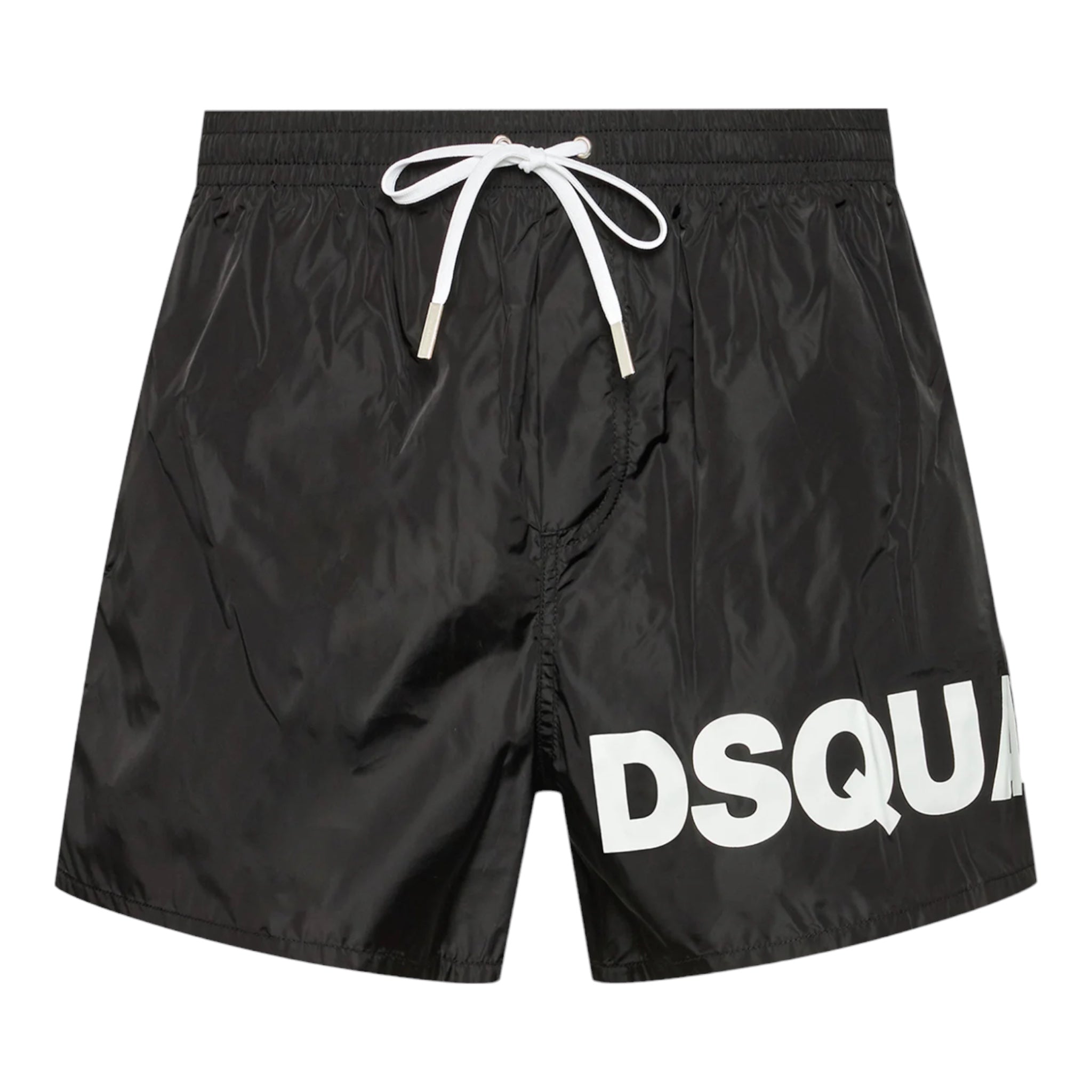 Schwarzer Midi-Boxer-Badeanzug D78P4060-01046 Dsquared2