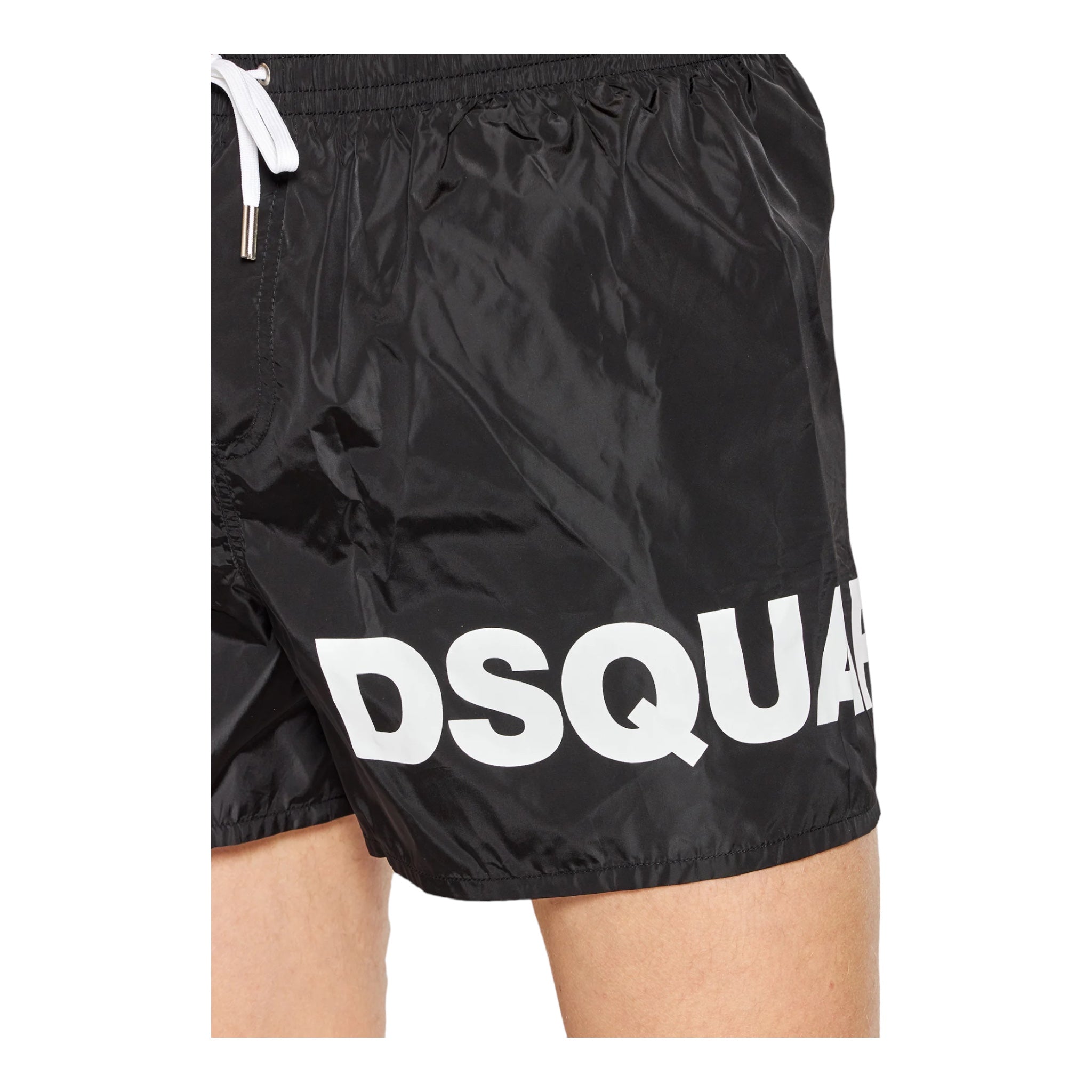 Schwarzer Midi-Boxer-Badeanzug D78P4060-01046 Dsquared2