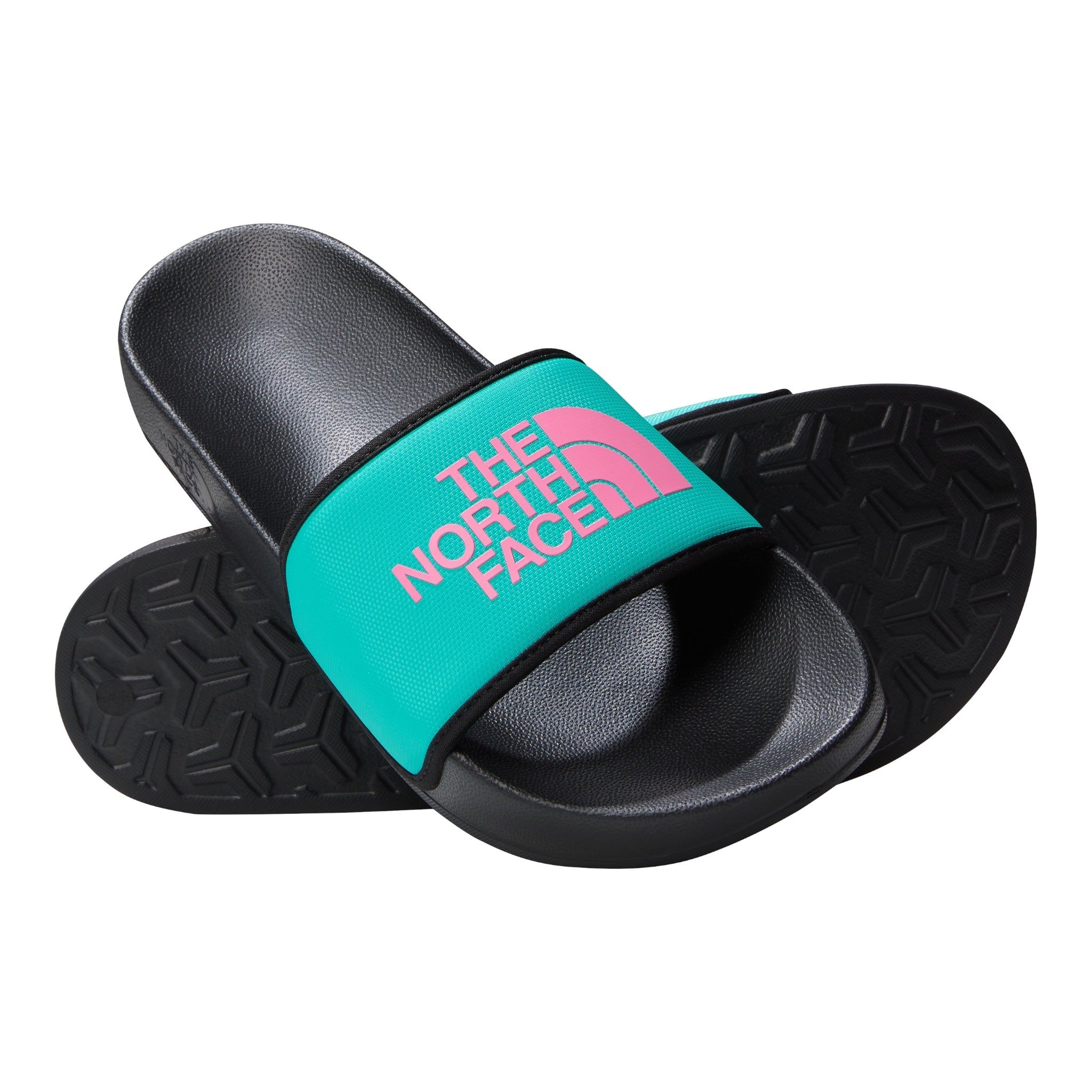 Ciabatte Uomo  Base Camp Slide III Nero/Aqua NF0A4T2RV3O-100 The North Face