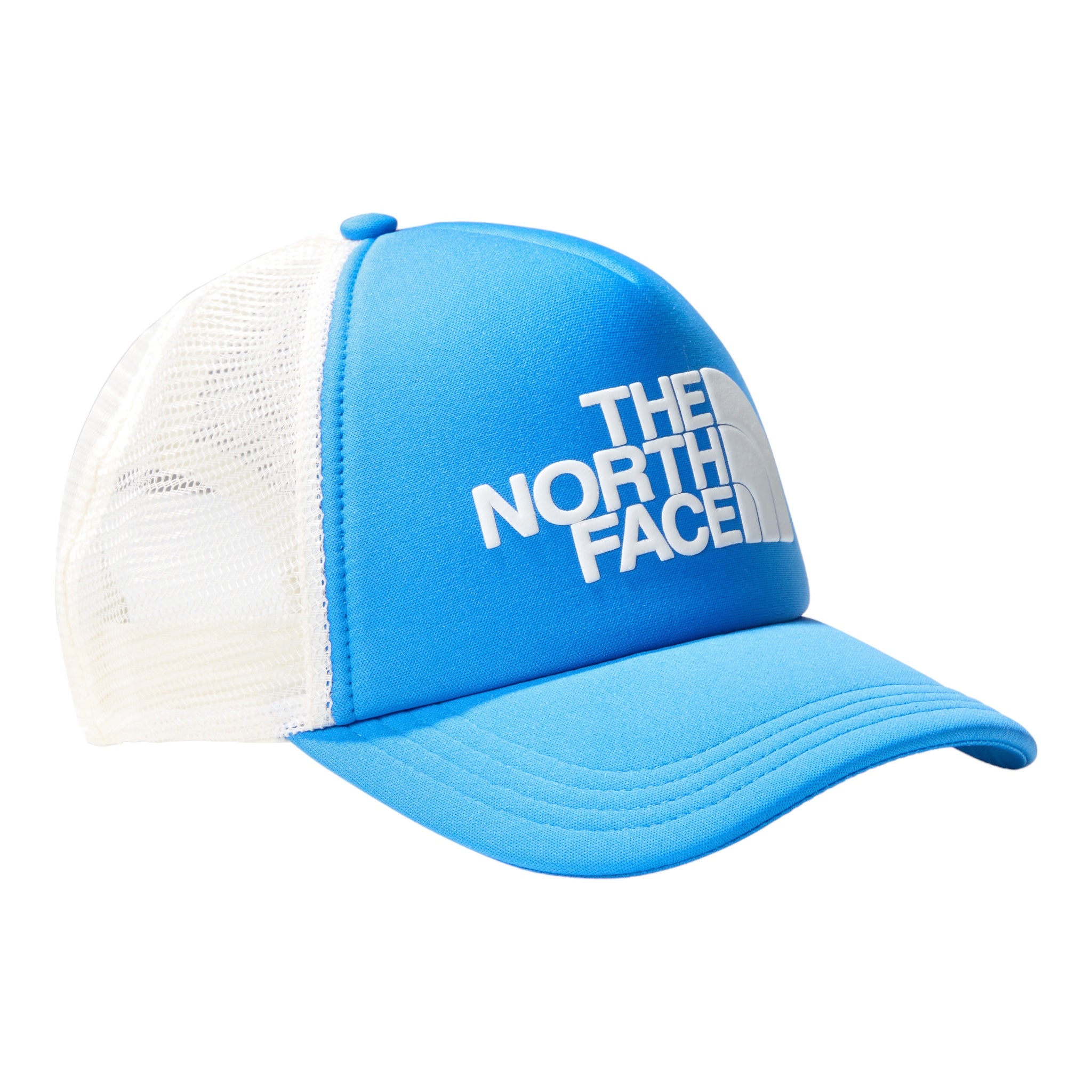 TNF Logo Trucker Sonic Blue Adult Hat NF0A3FM3LV6 The North Face