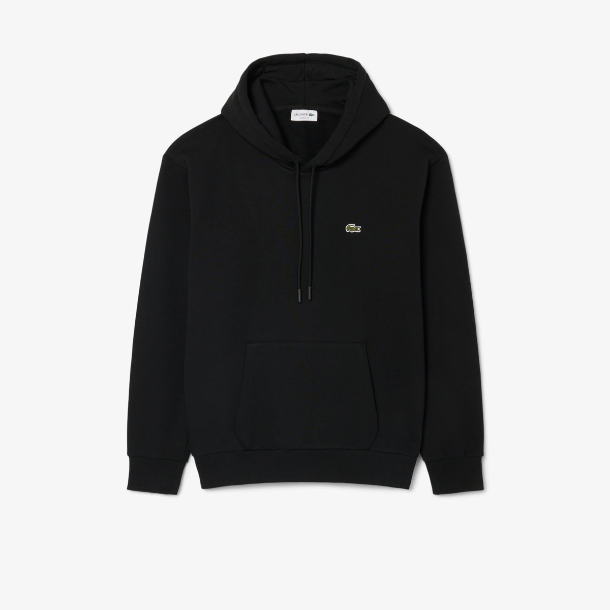 Felpa Uomo Nera con Cappuccio Lacoste SH8863-00-031