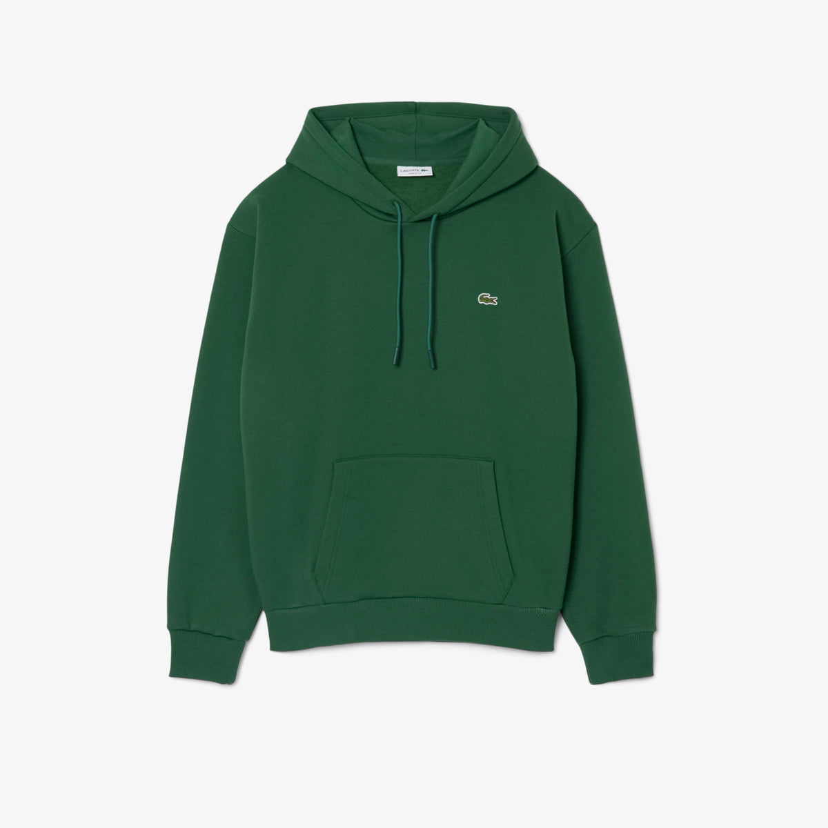 Felpe Uomo Verde Lacoste Felpa con Cappuccio SH8863-00-132
