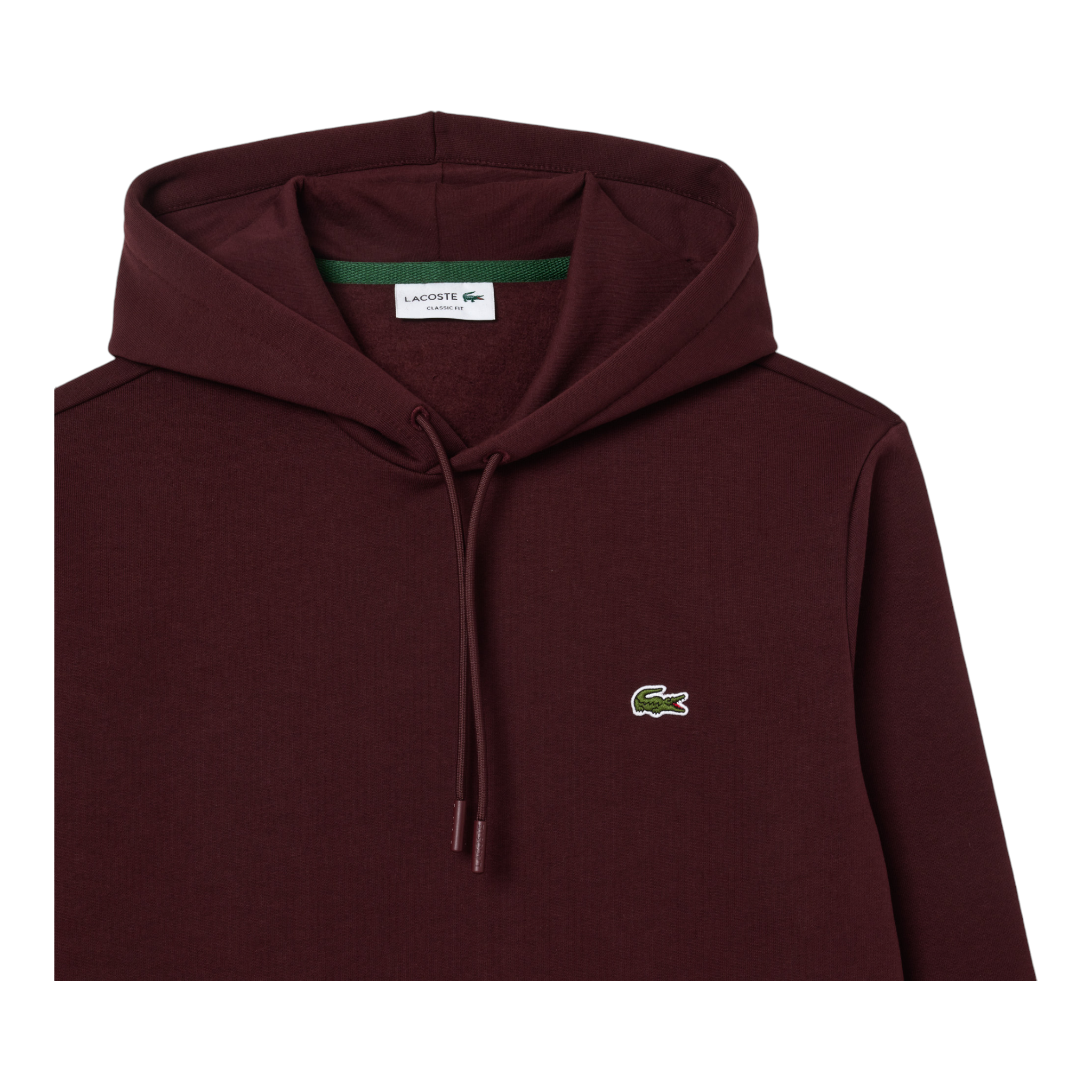 Felpa Con Cappuccio Classic Fit Bordeaux SH9623-00-BZD Lacoste