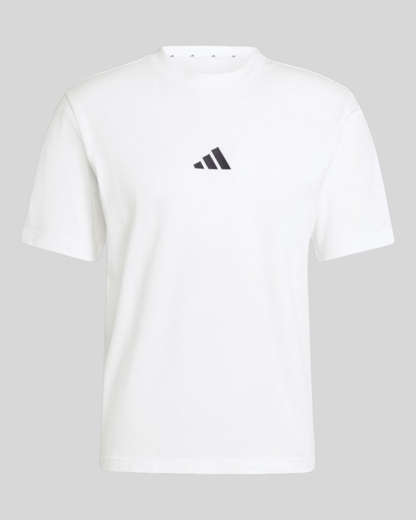 T-Shirt Essentials Small Logo Jersey Bianca JF1092 Adidas