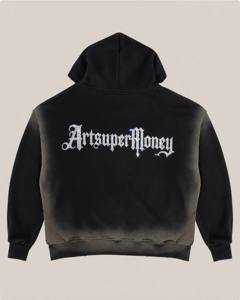 Felpa Uomo Art Super Money Chrome Bird Hoodie Black ART. CHROME BIRD HOODIE COL: BLACK