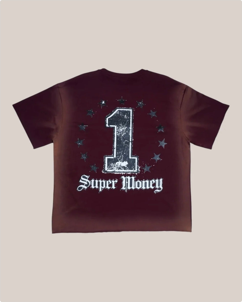 T-Shirt Art Super Money Grillz Black Version Money Tee – Blood – ART. GRILLZ BLACK VERSION MONEY TEE COL: BLOOD