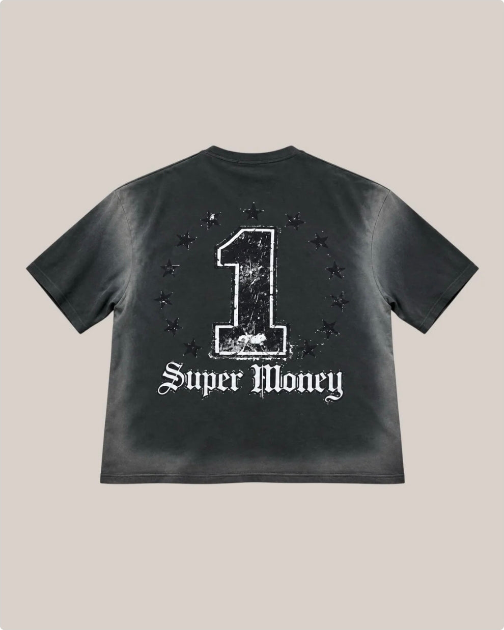 T-Shirt Art Super Money Grillz Black Version Money Tee – Mility – ART. GRILLZ BLACK VERSION MONEY TEE COL: MILITY