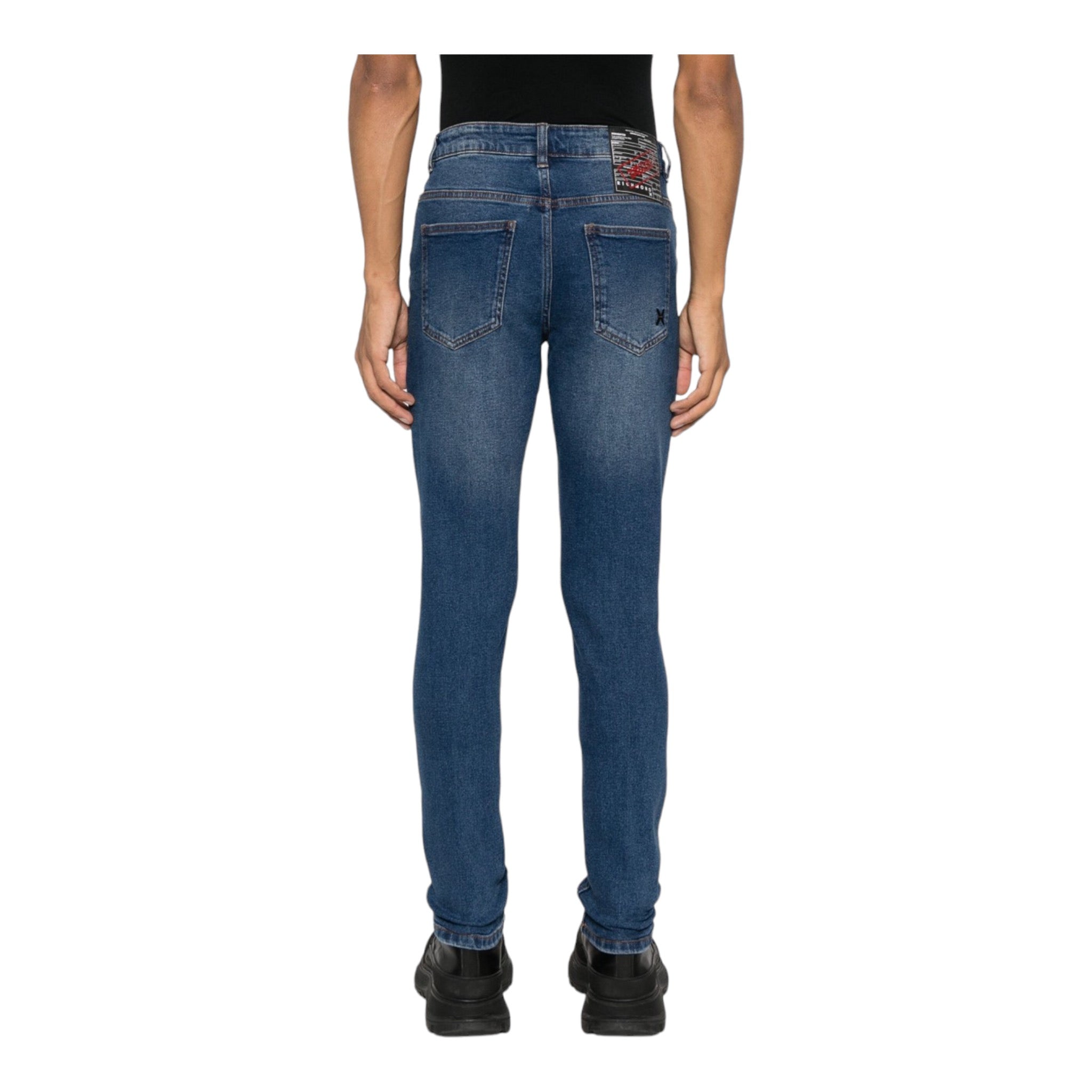 John Richmond Denim Blue Medium 5-Pocket-Jeans