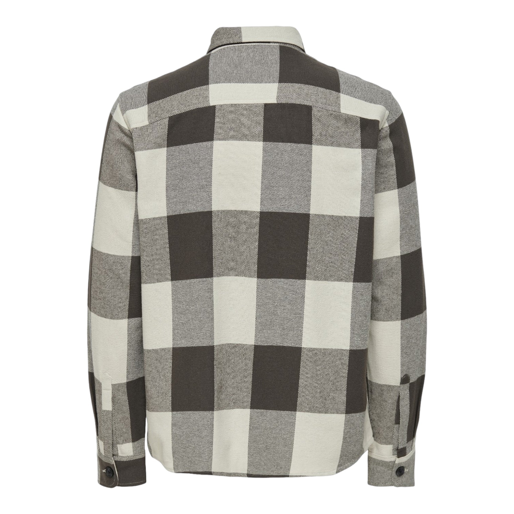 Only &amp; Sons Ons Milo Check Overshirt Long Sleeve Shirt