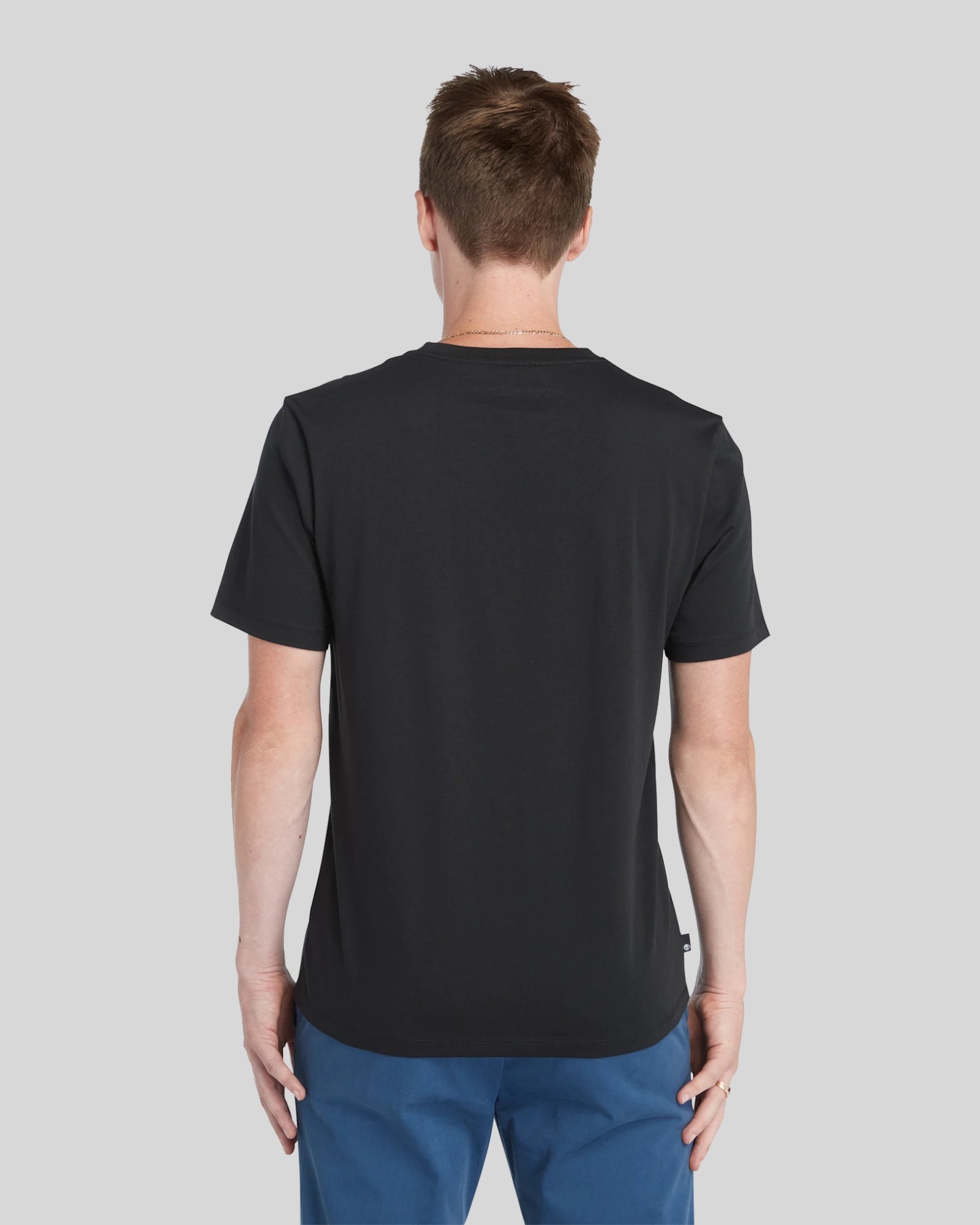 T-Shirt Linear Logo Tee Nero TB0A5UPQ 001 Timberland