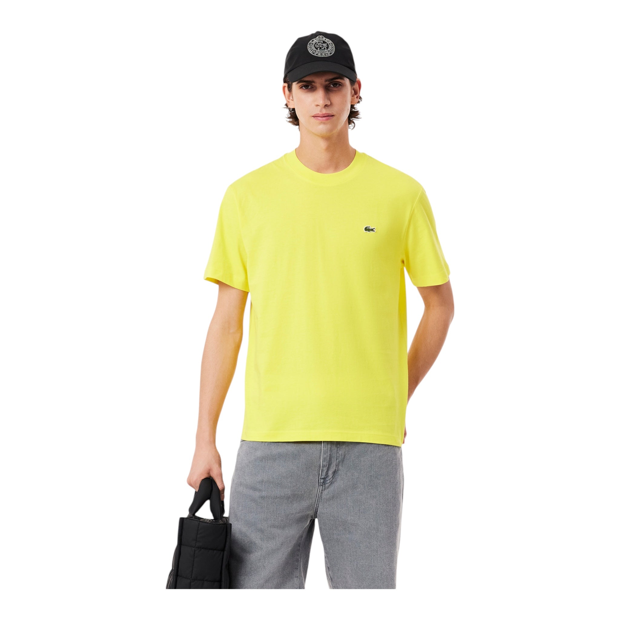 T-Shirt Classic Fit In Jersey Giallo TH731800Z6S Lacoste