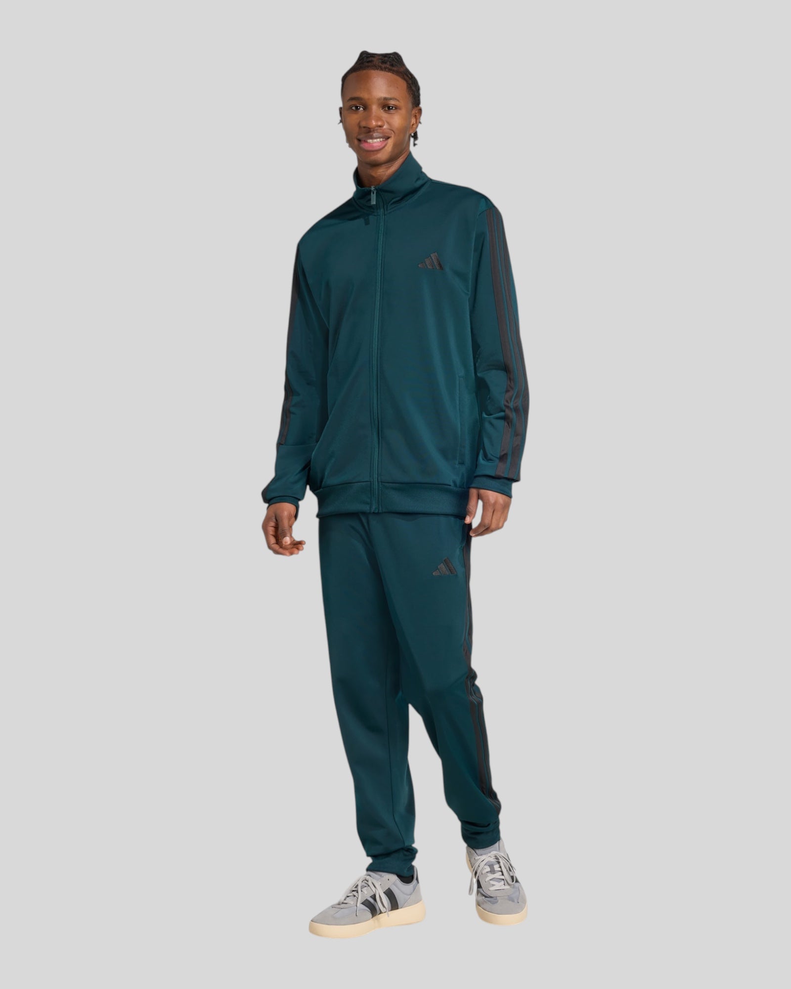 Tuta Basic 3 Stripes Tricot Track Suit Aurora Ivy JX5502 Adidas