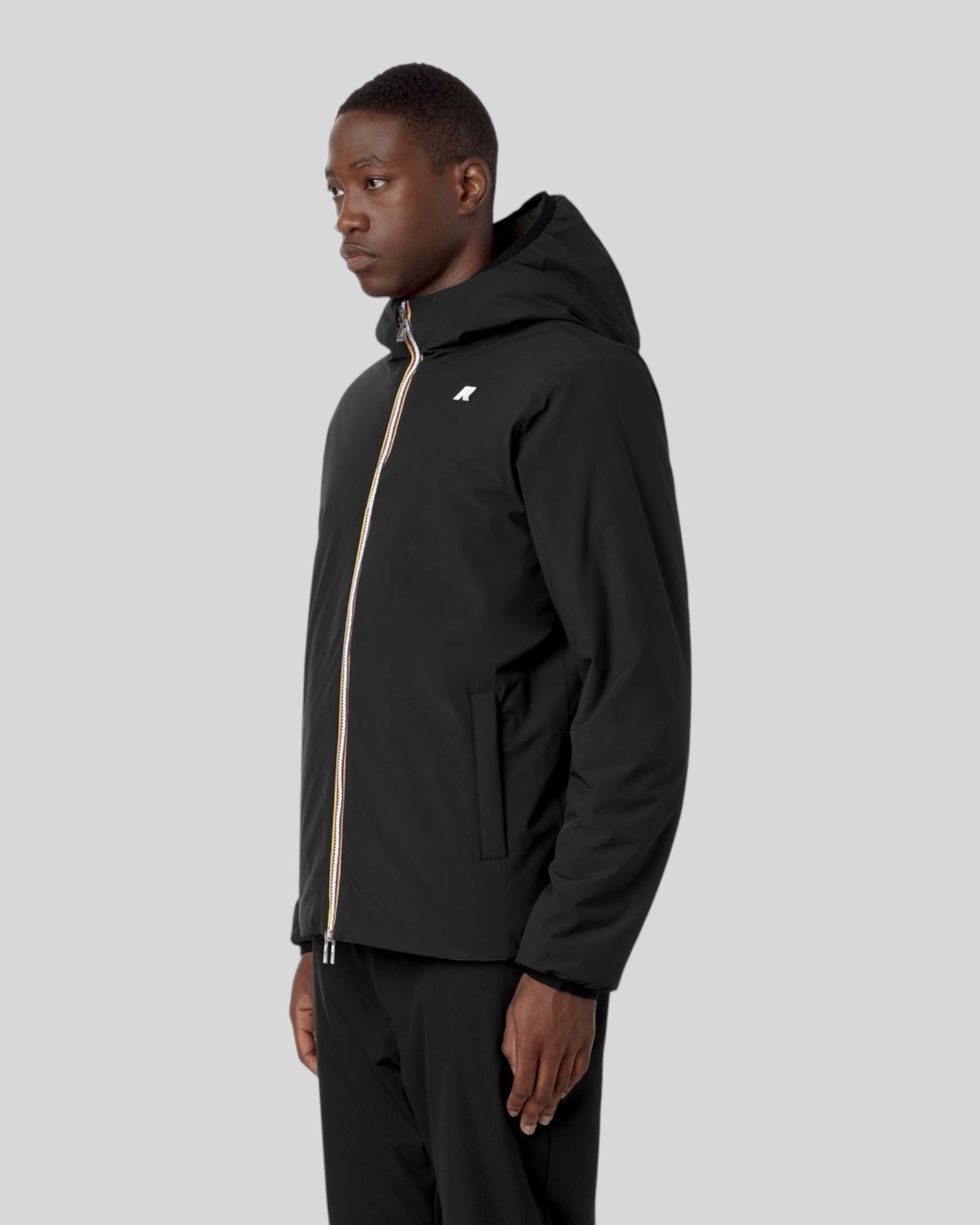 Giubbotto Reversibile Jack St Warm Double Black Pure-Green Blackish K6128VW AH3 K-WAY